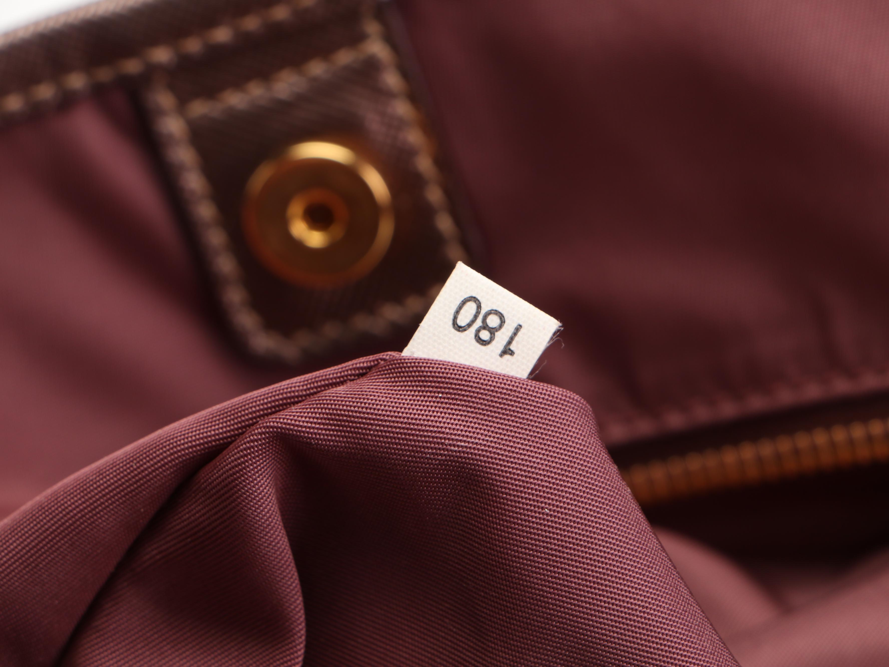 Prada Tote Bag in Tessuto Nylon with Saffiano Leather Trim