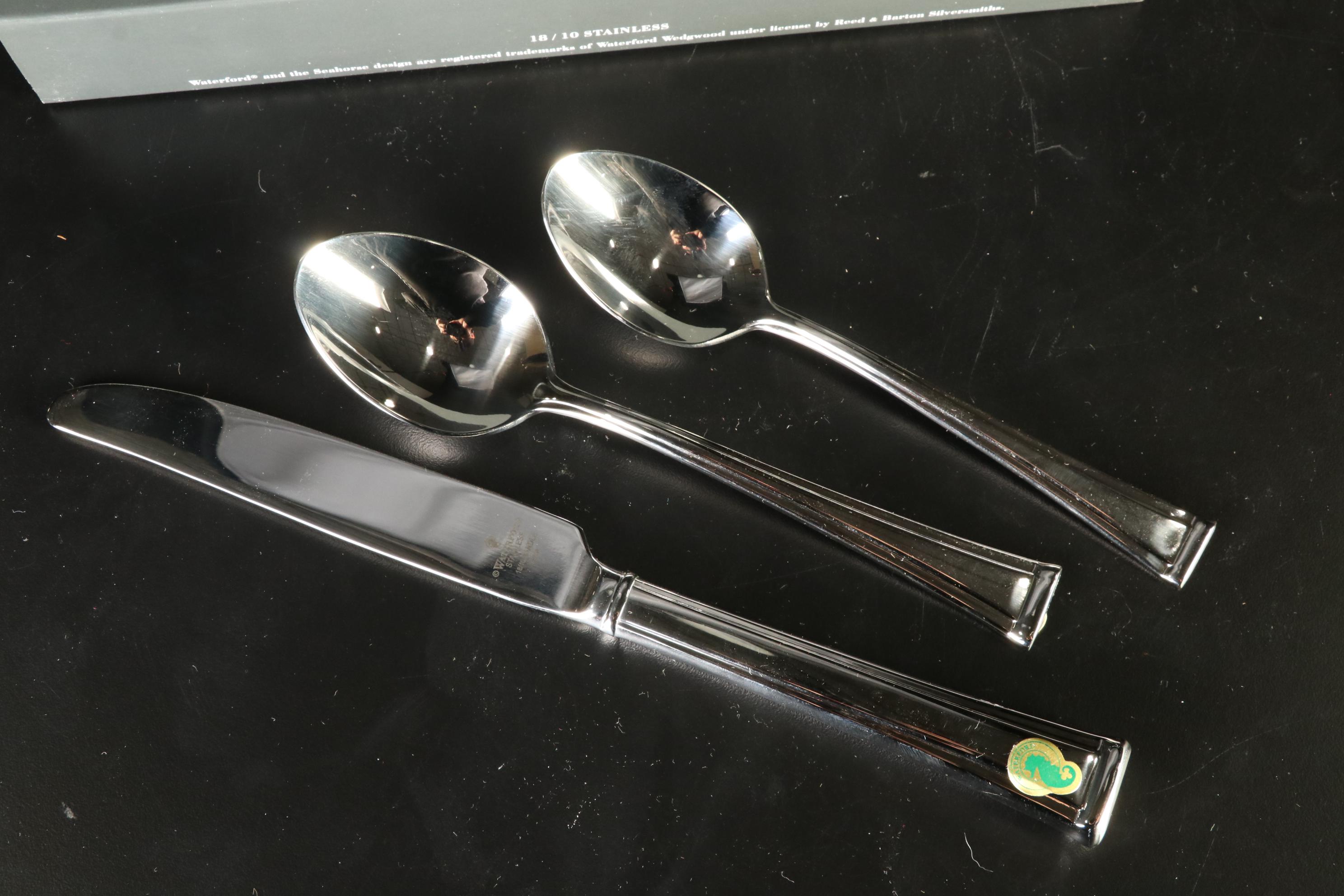 Waterford 18/10 Stainless Steel "Kilbarry" 5pc Flatware Sets