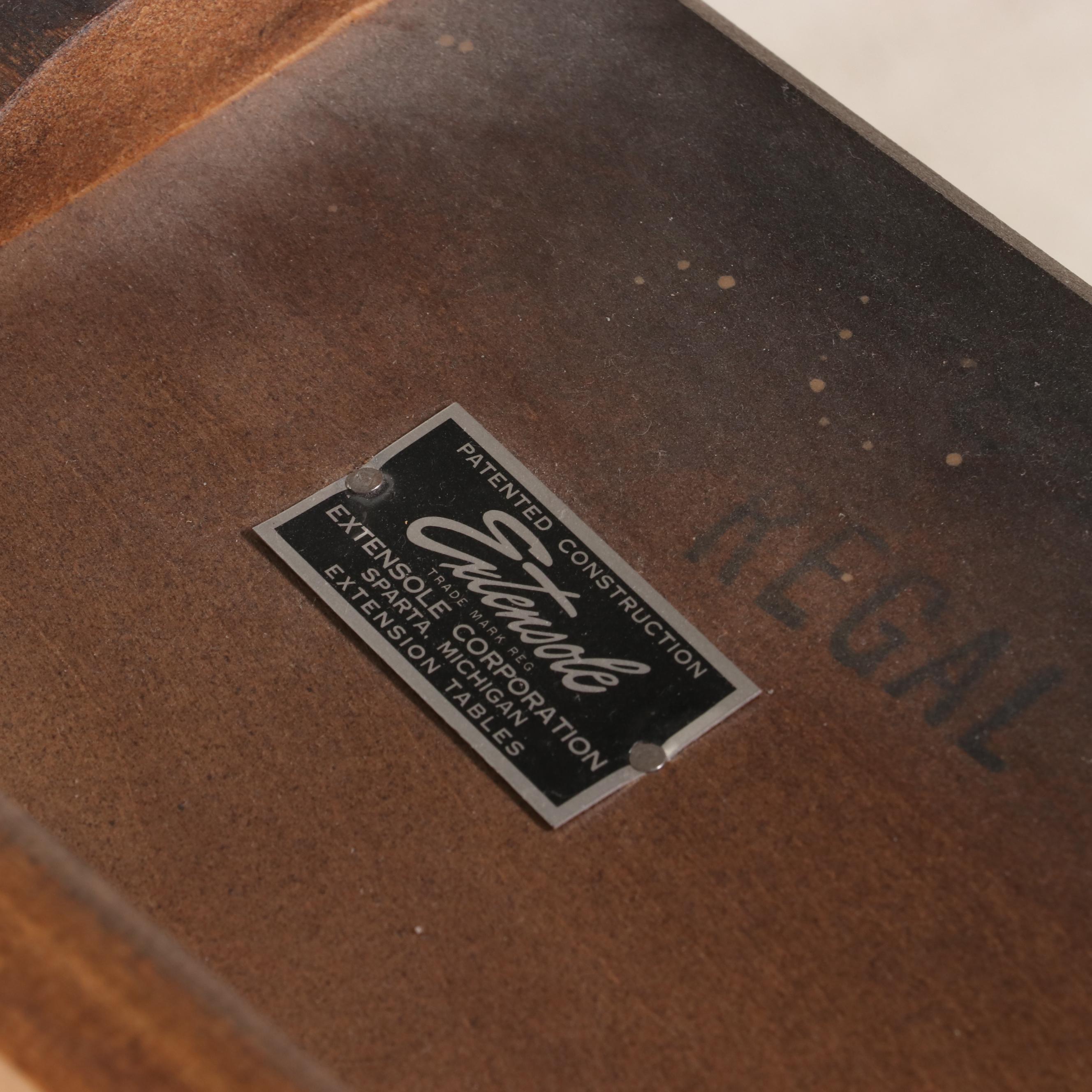 Extensole Corp. French Provincial Style Cherrywood Extending Games/Dining Table