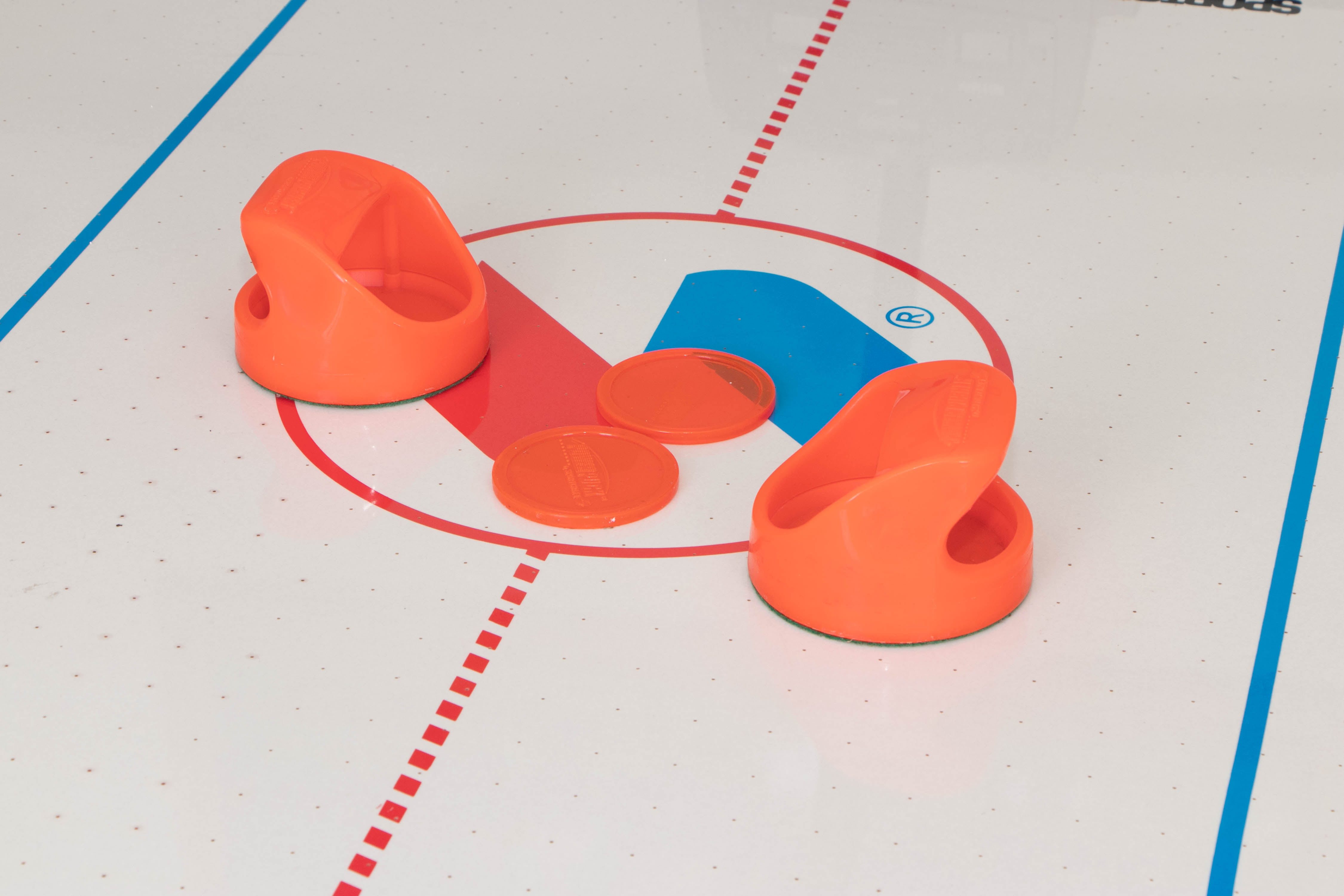 Sportcraft 7' Air Hockey Table with Electronic Scorer in Original Packaging