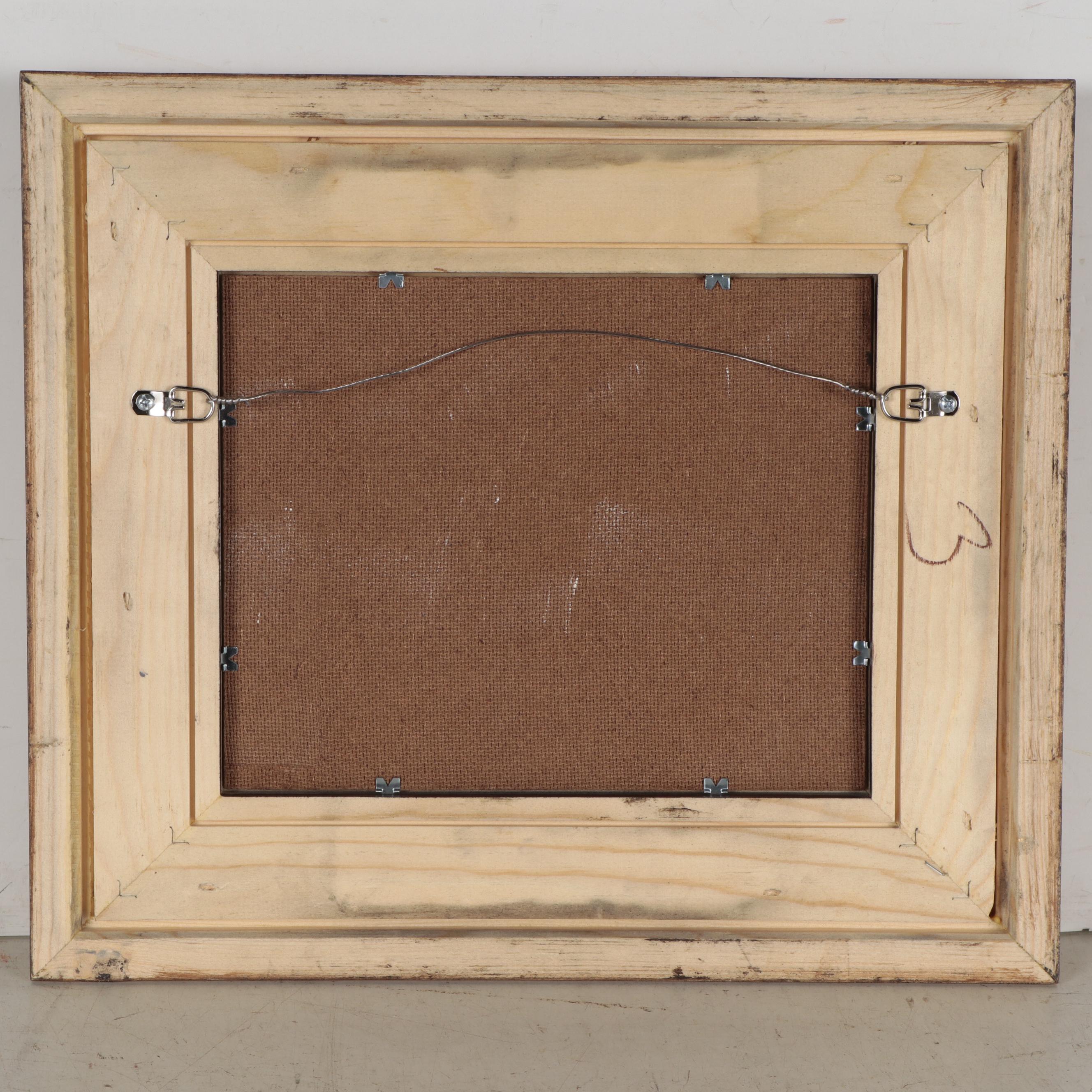 Youqing Wang Still Life Oil Painting of Pineapple and Mango, 2020