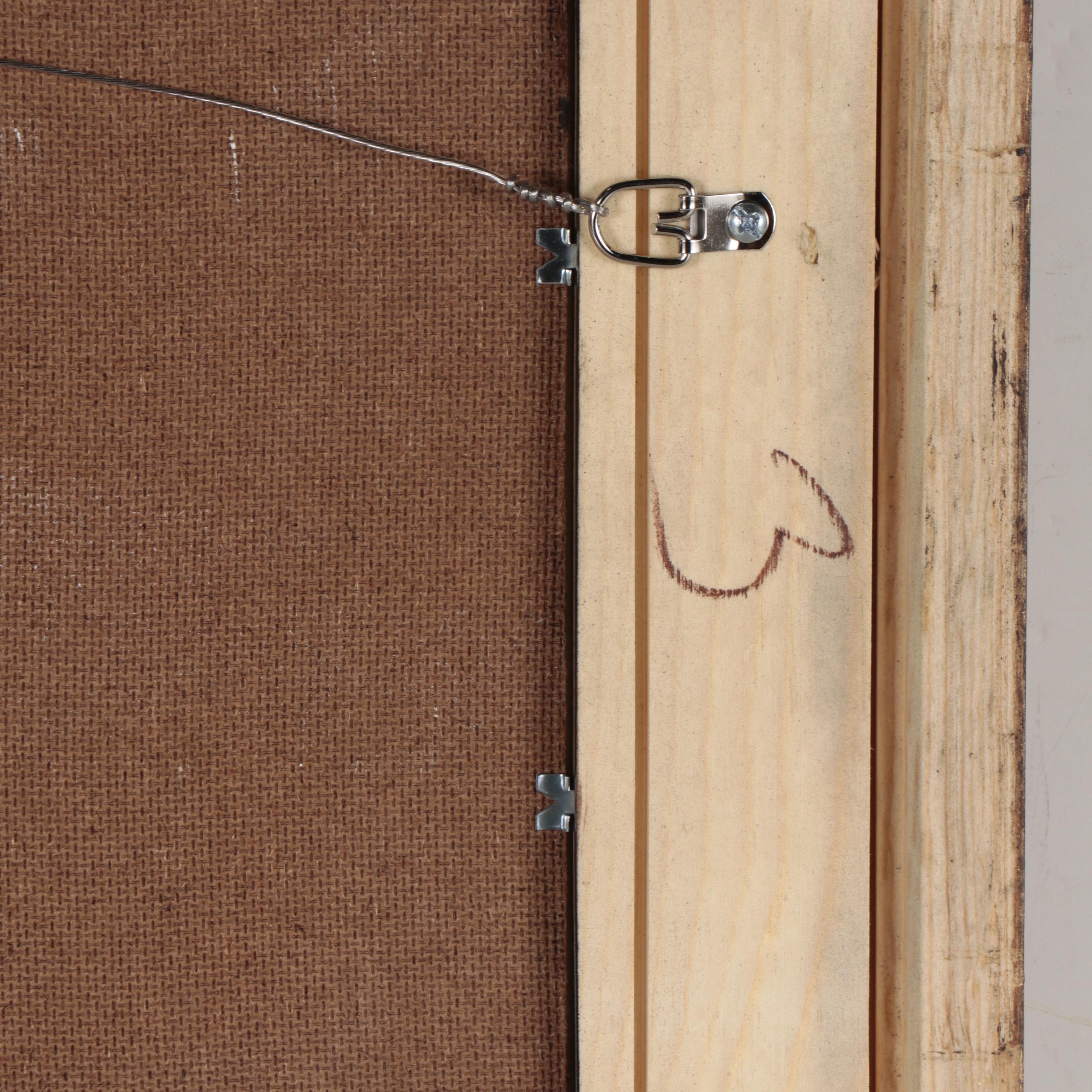 Youqing Wang Still Life Oil Painting of Pineapple and Mango, 2020