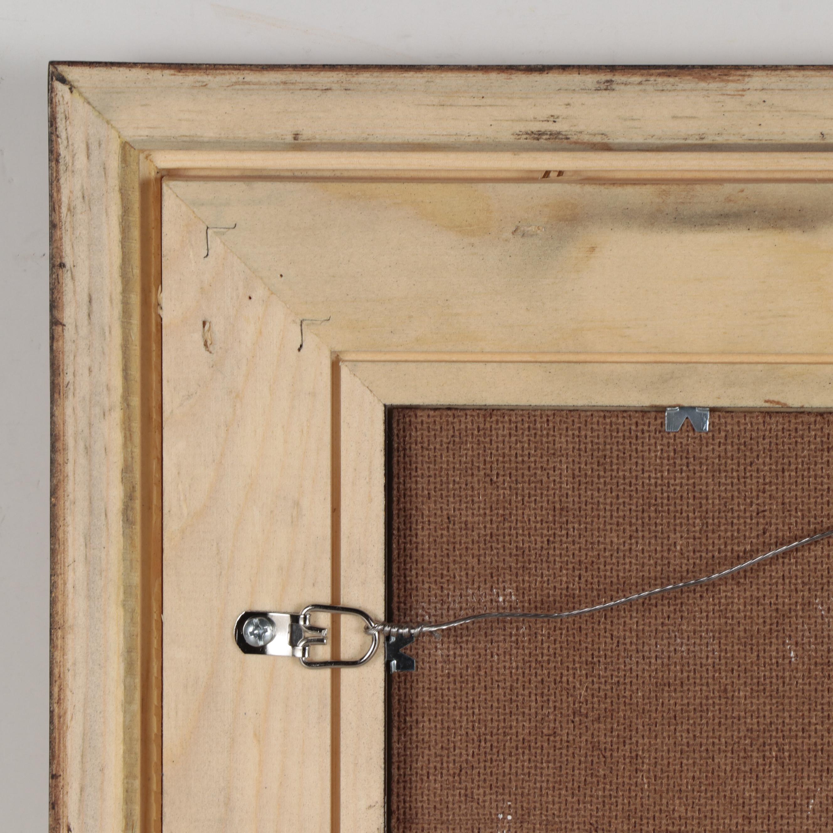 Youqing Wang Still Life Oil Painting of Pineapple and Mango, 2020