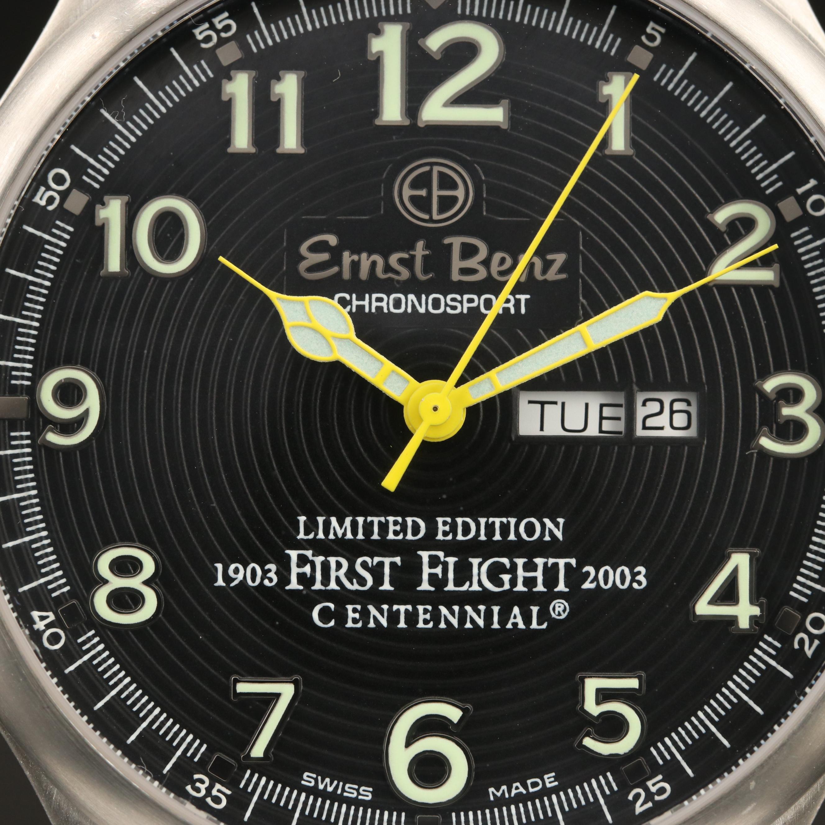Ernst Benz First Flight Centennial Chronosport Watch