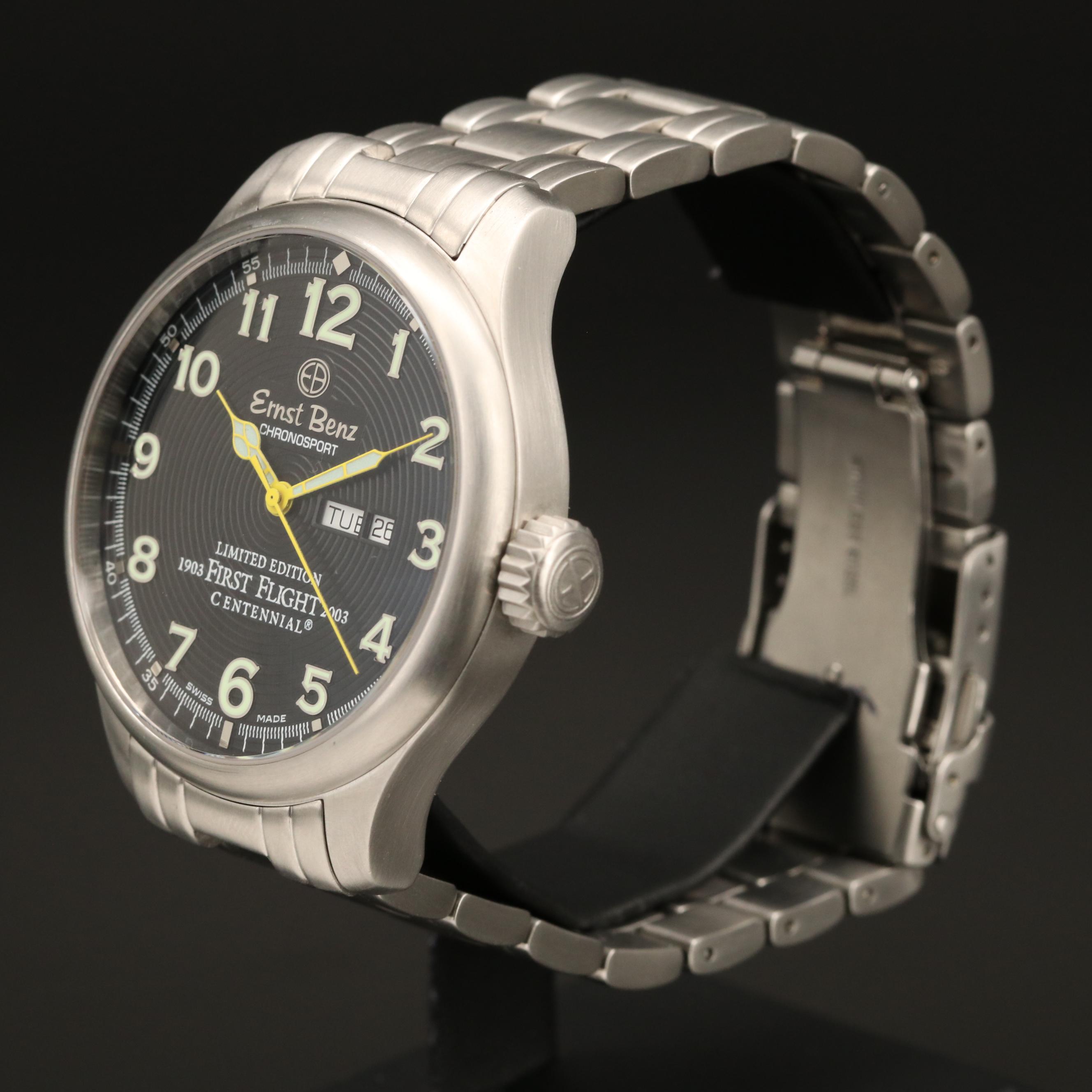 Ernst Benz First Flight Centennial Chronosport Watch