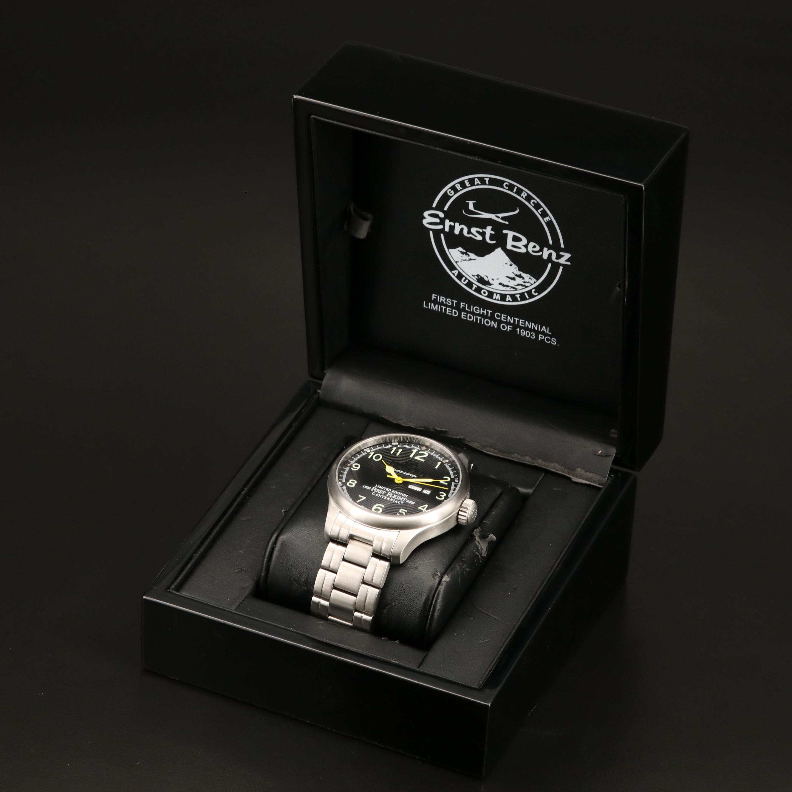 Ernst Benz First Flight Centennial Chronosport Watch