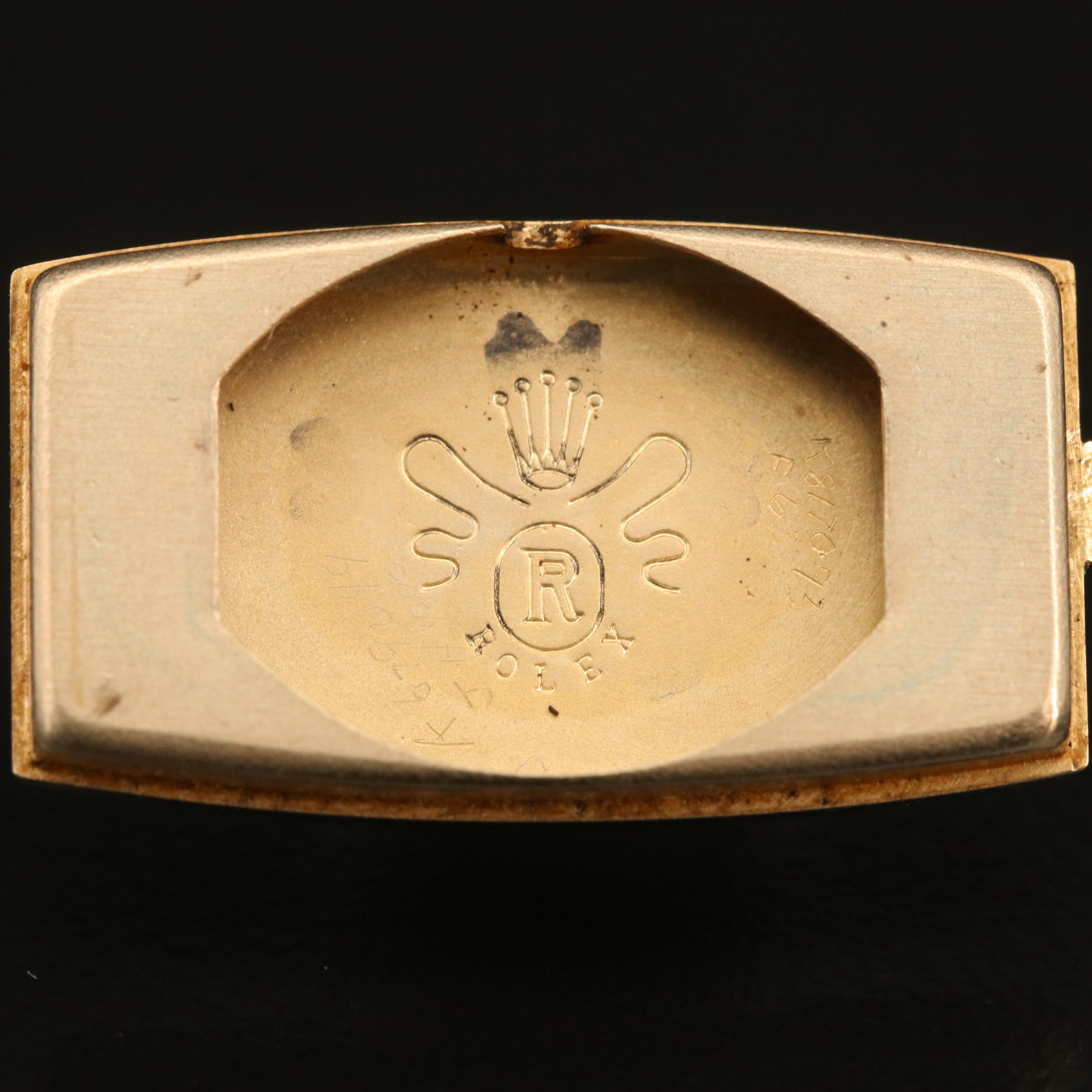 Vintage Rolex 14K Gold Stem Wind Watch