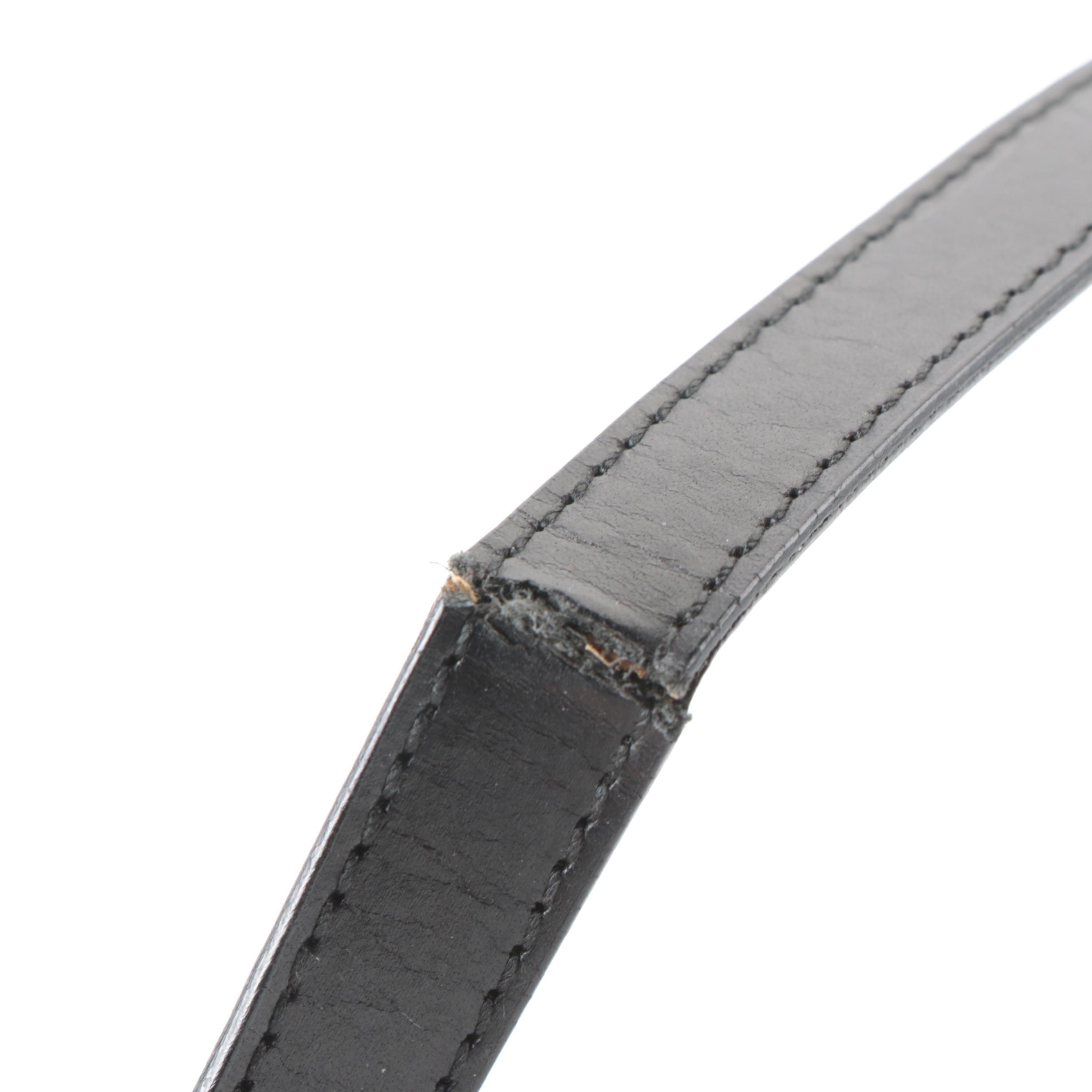 Gucci Crossbody Cell Phone Pouch in Black Nylon with Leather