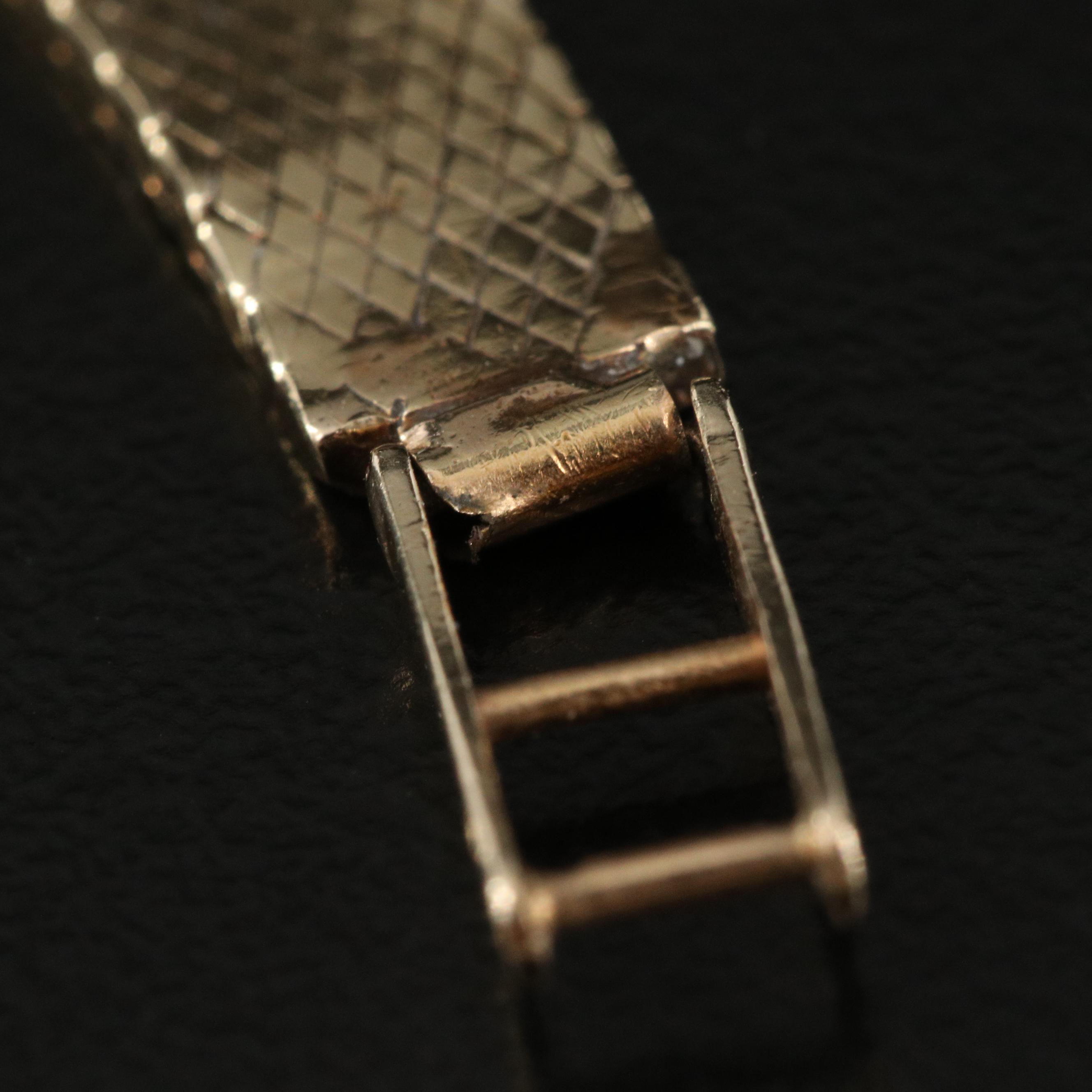 Vintage Rolex 14K Gold Stem Wind Watch