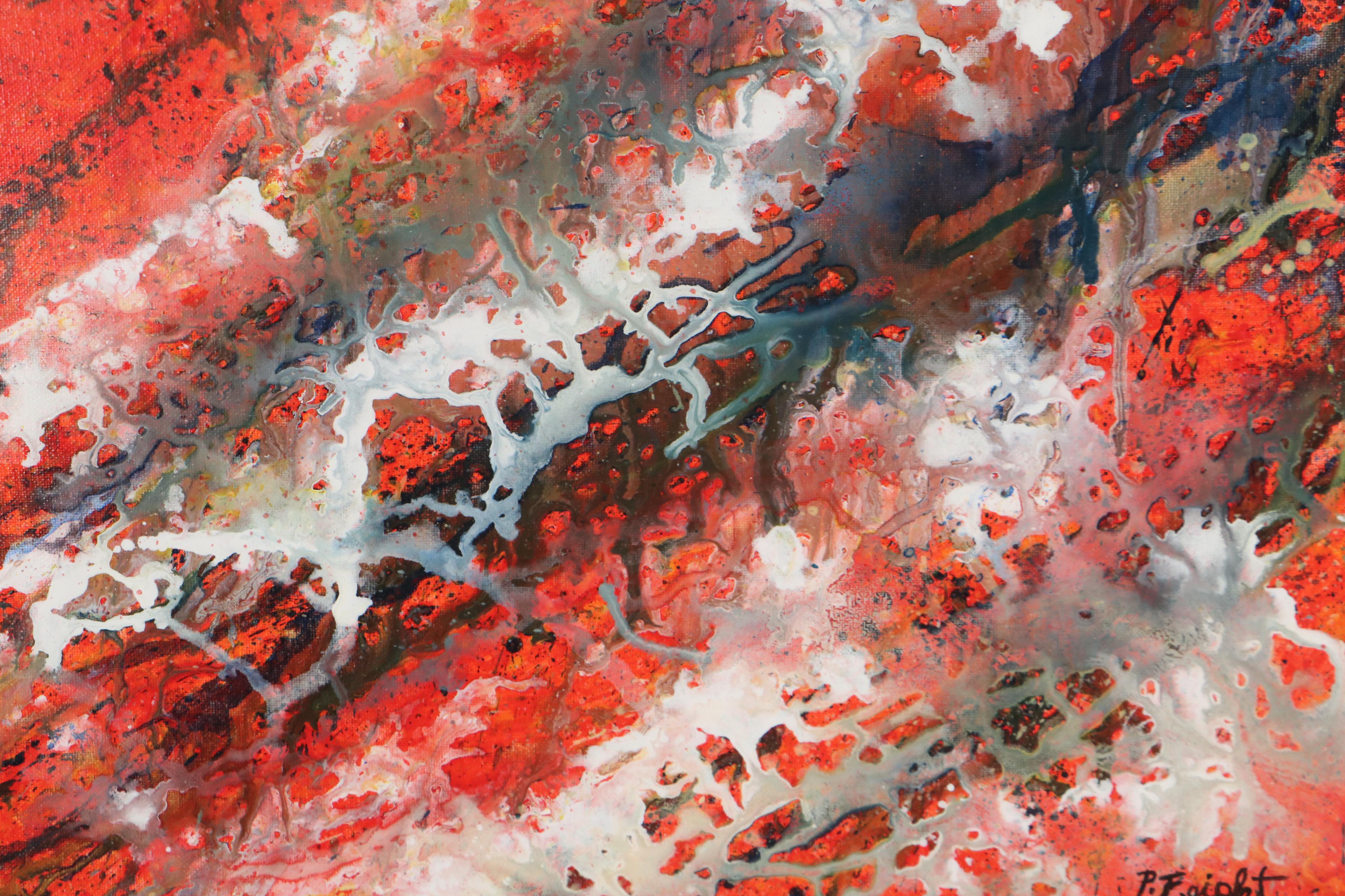 Paul Feight Abstract Acrylic Painting, 2020