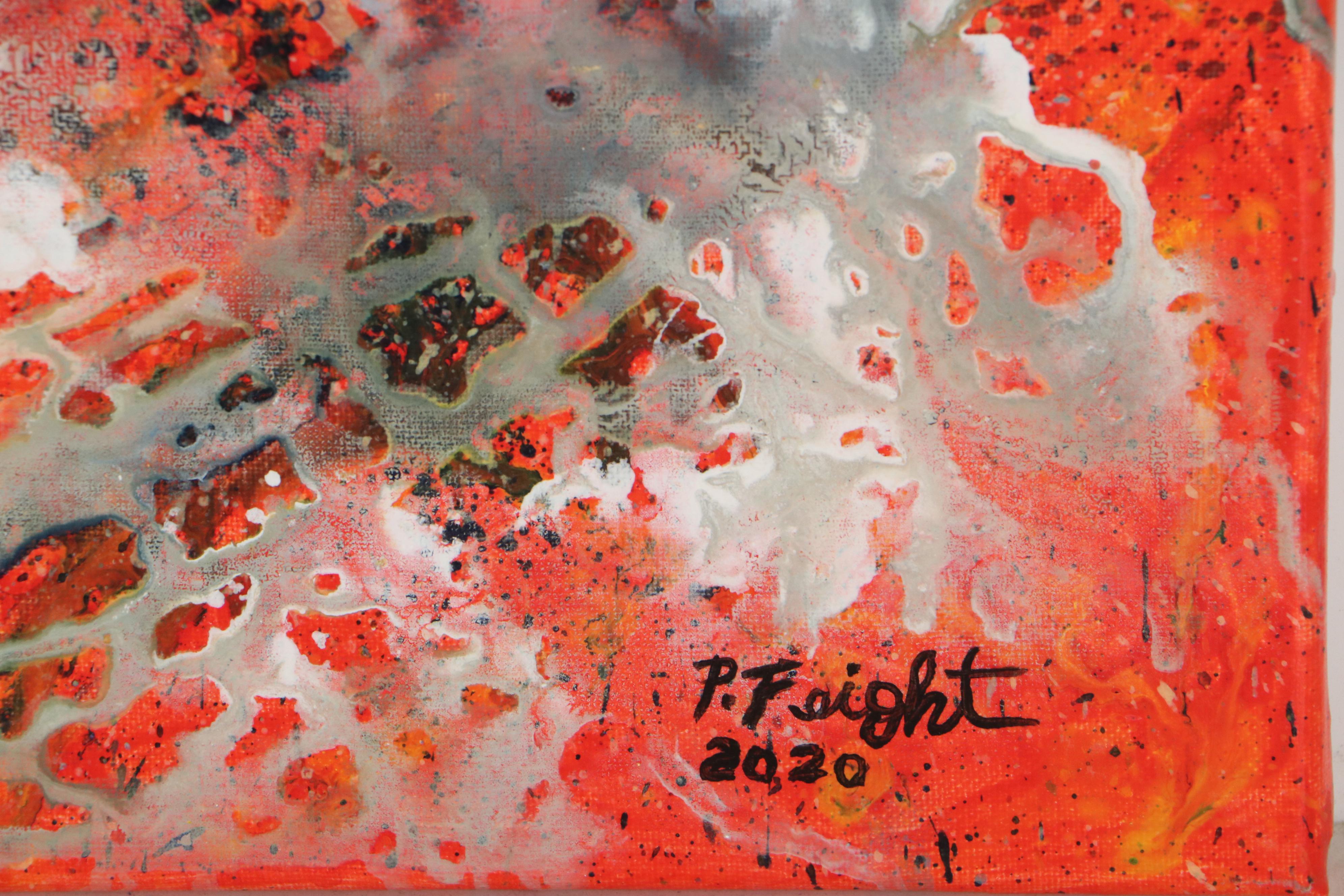 Paul Feight Abstract Acrylic Painting, 2020