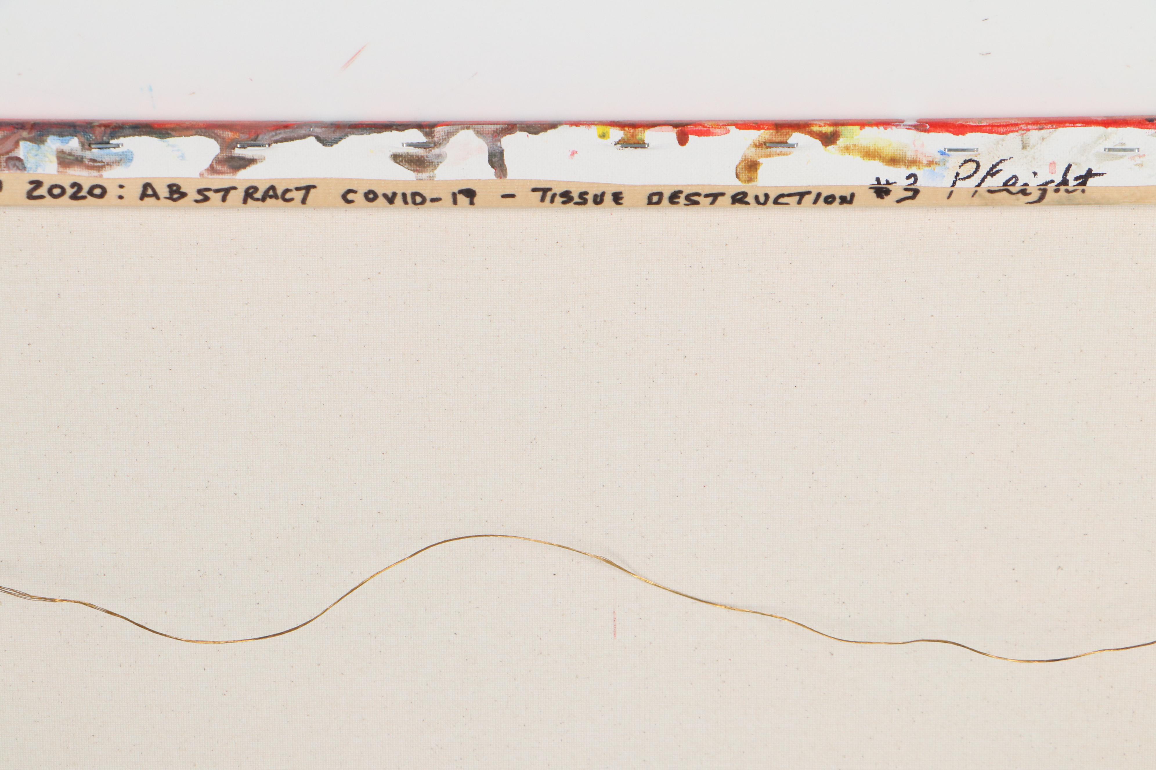 Paul Feight Abstract Acrylic Painting, 2020