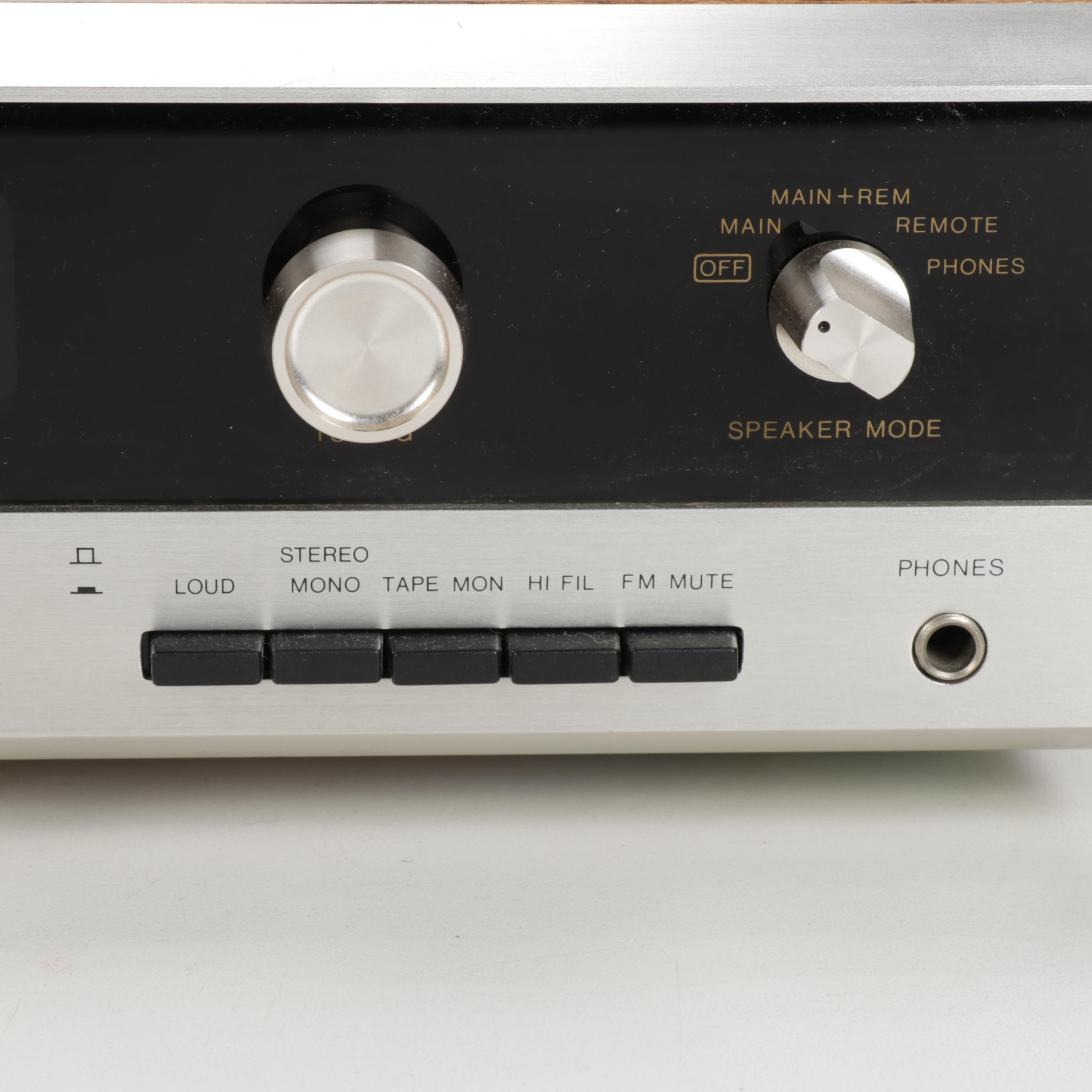 Lafayette LR-310 AM/FM Receiver and Pioneer Equalizer