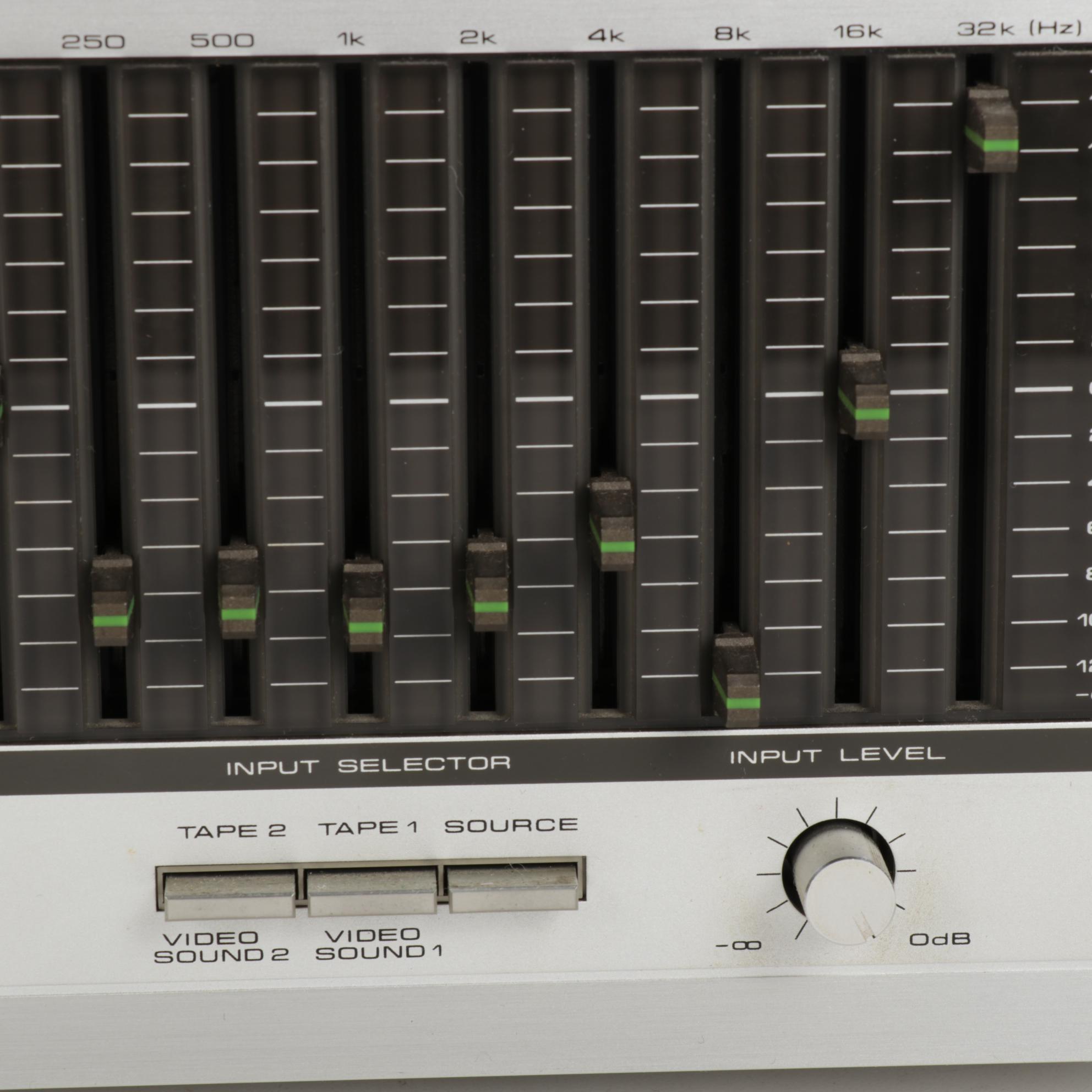 Lafayette LR-310 AM/FM Receiver and Pioneer Equalizer