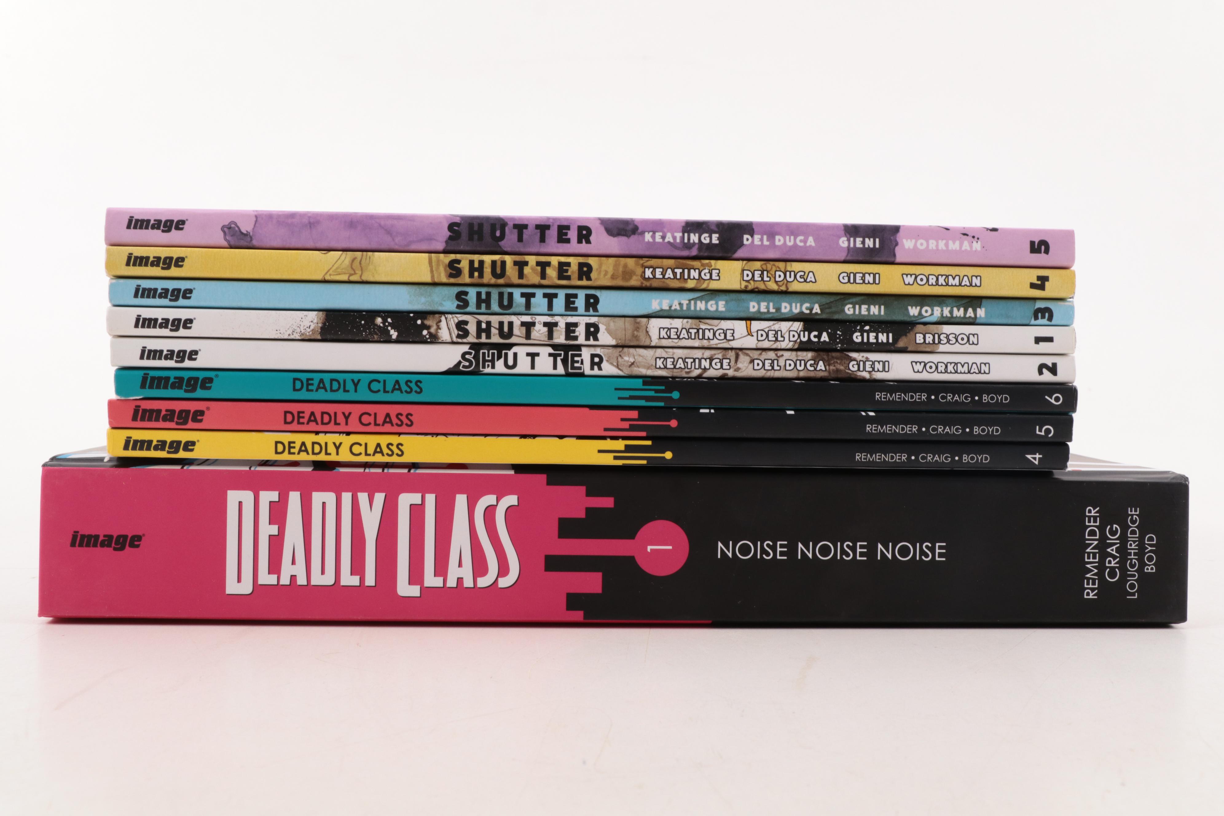 Modern Age "Shutter" and "Deadly Class" Graphic Novels, 2015–2017