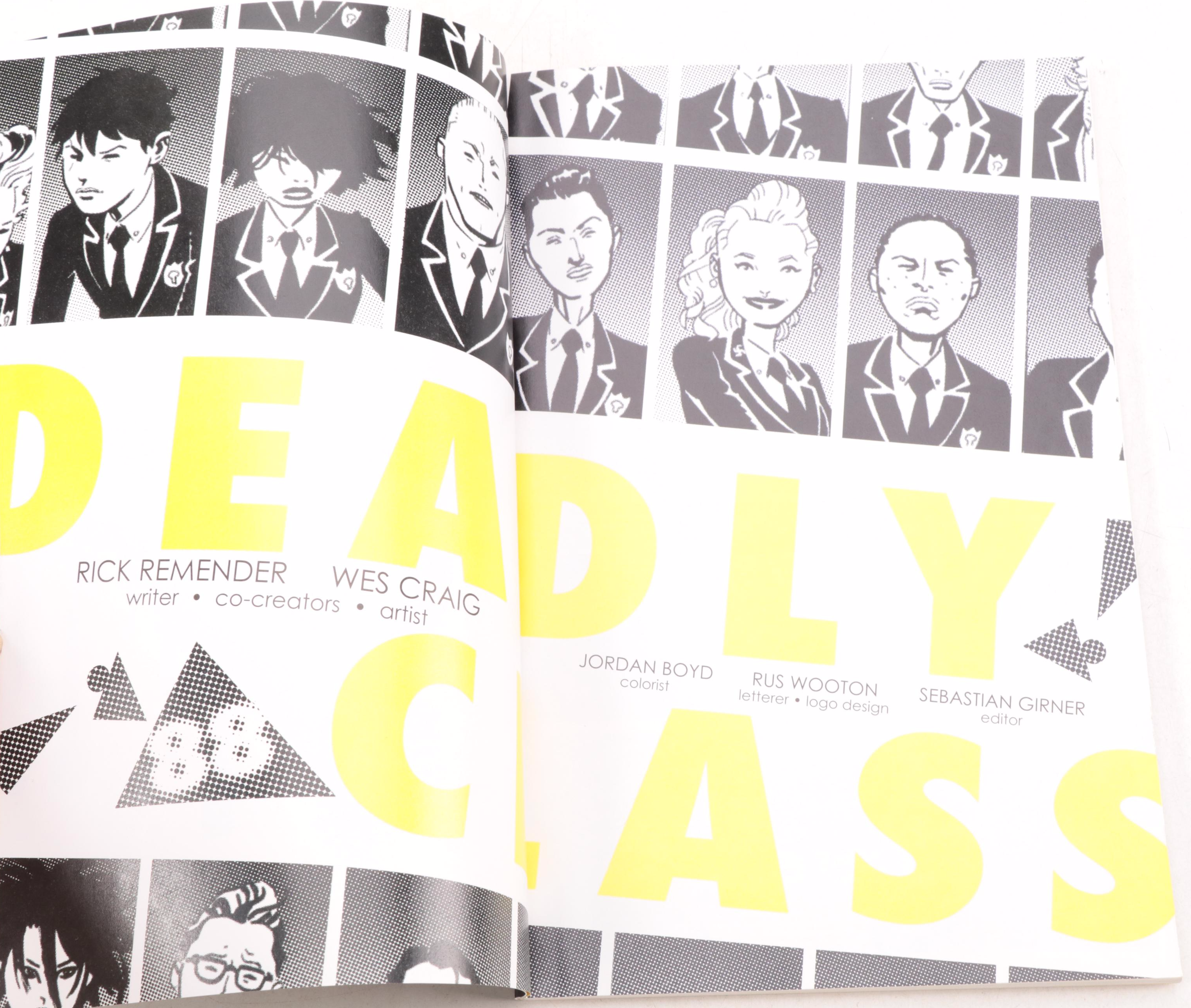 Modern Age "Shutter" and "Deadly Class" Graphic Novels, 2015–2017