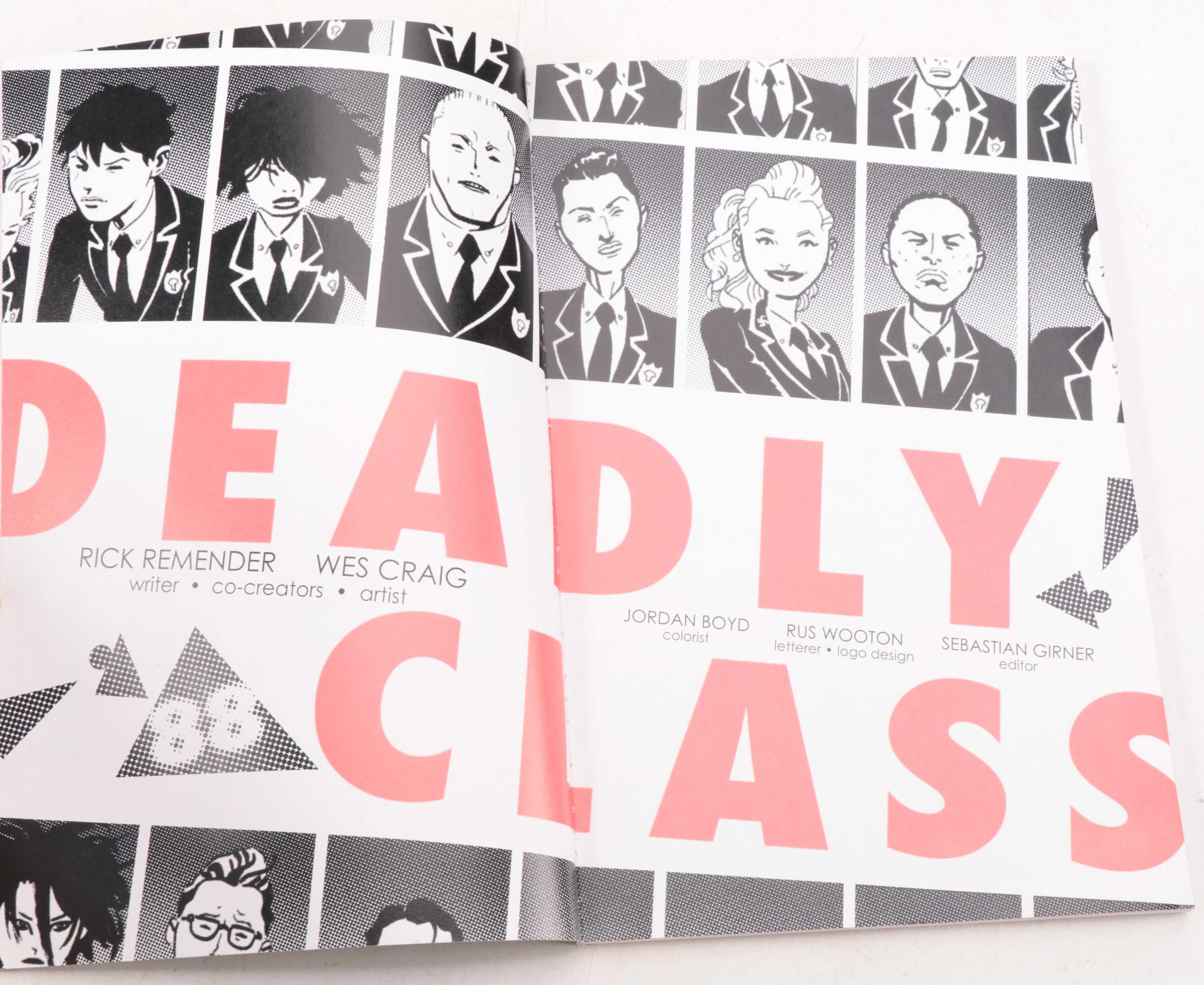 Modern Age "Shutter" and "Deadly Class" Graphic Novels, 2015–2017