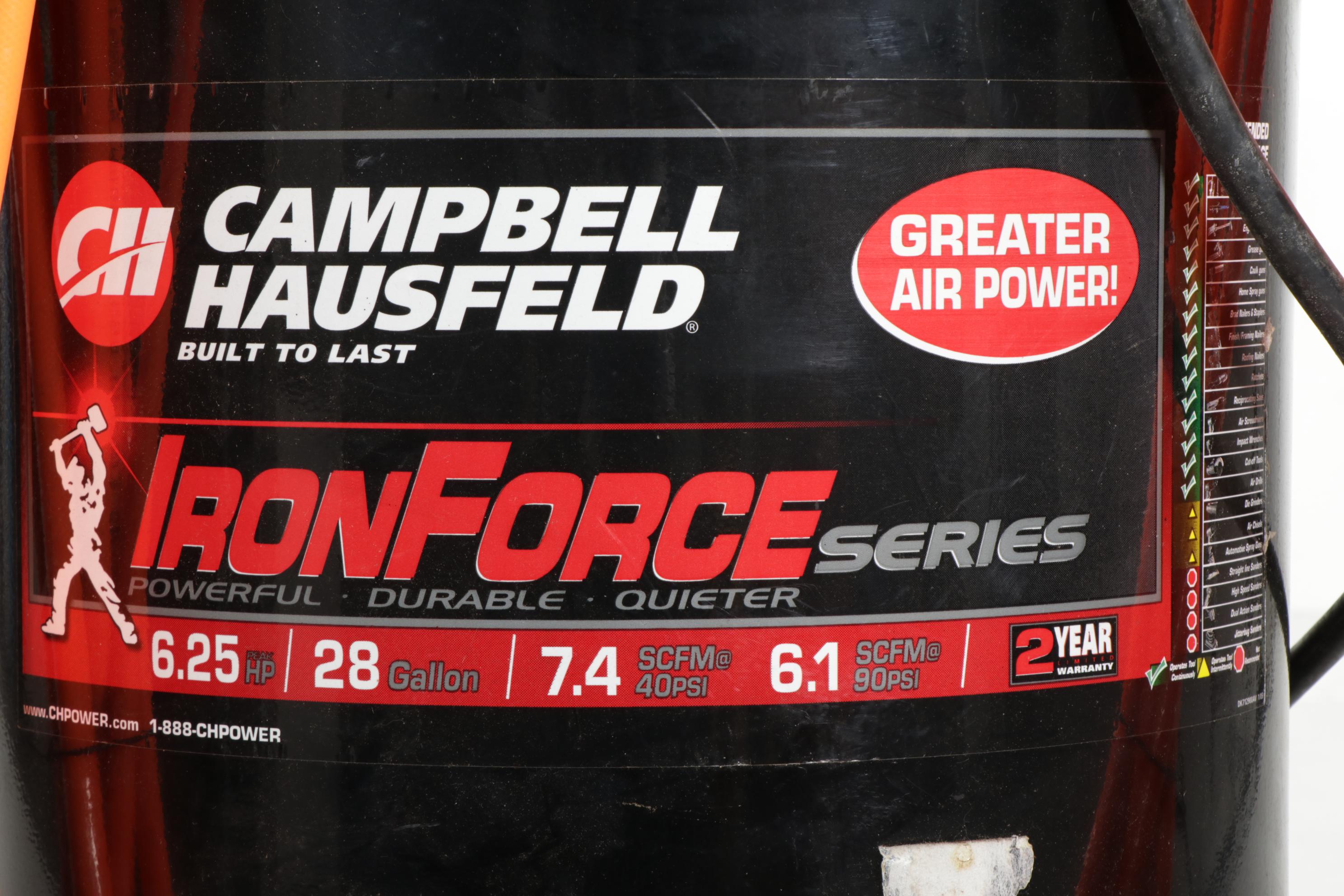 Campbell Hausfeld Iron Force Series Portable Air Compressor
