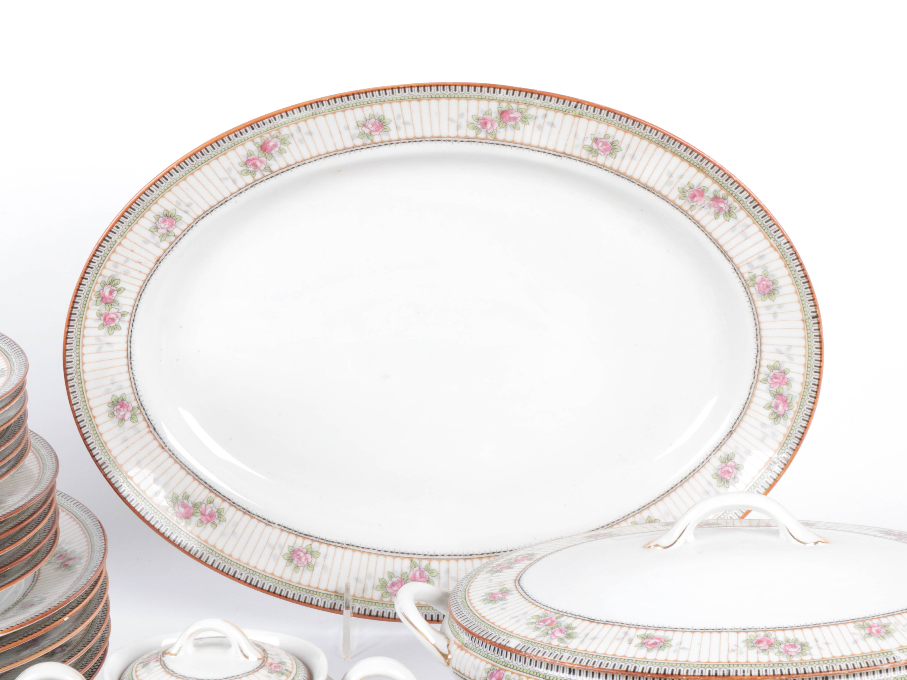 Morimura Brothers Noritake "Ormonde Bassett" Dinnerware