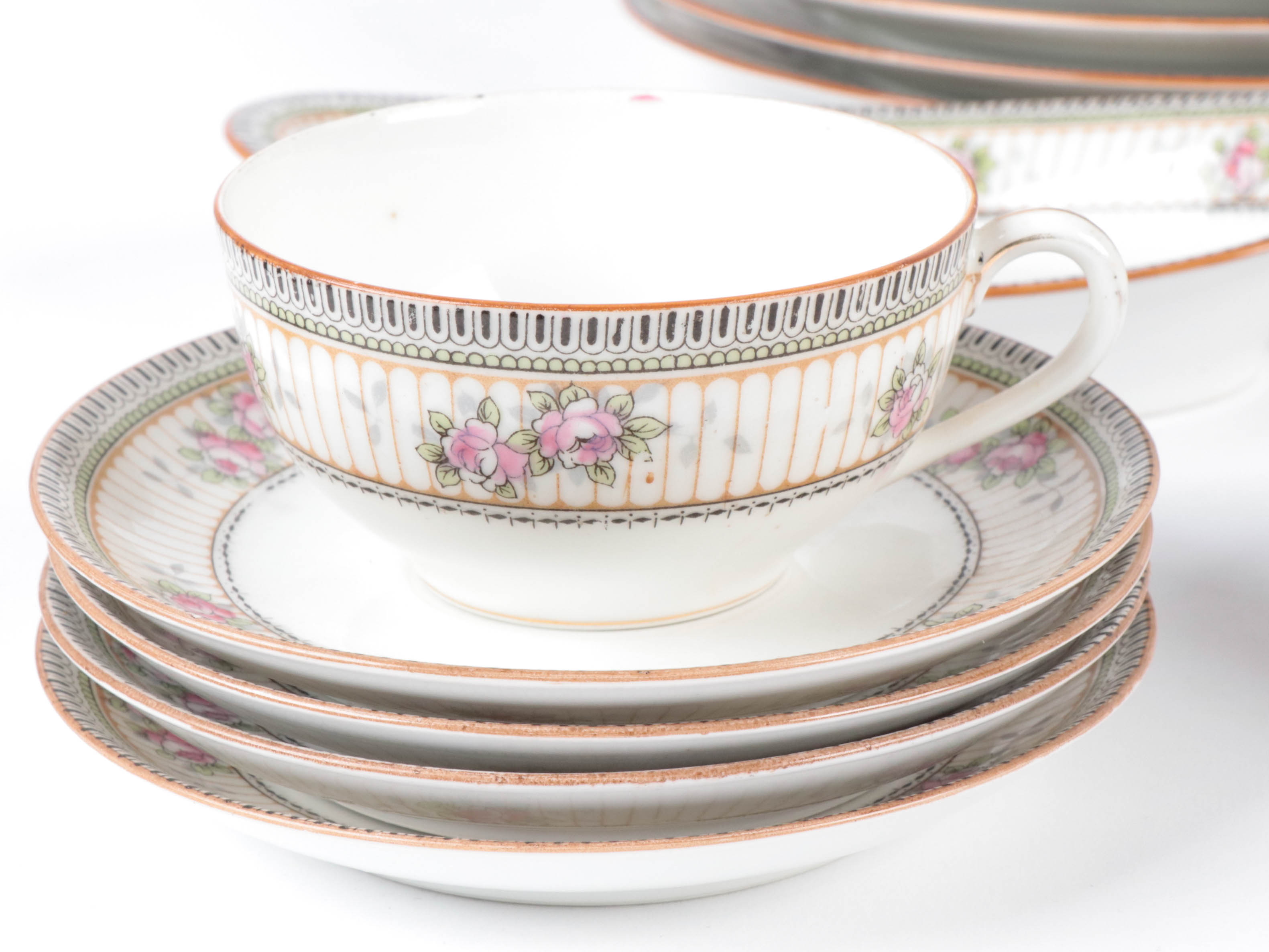 Morimura Brothers Noritake "Ormonde Bassett" Dinnerware
