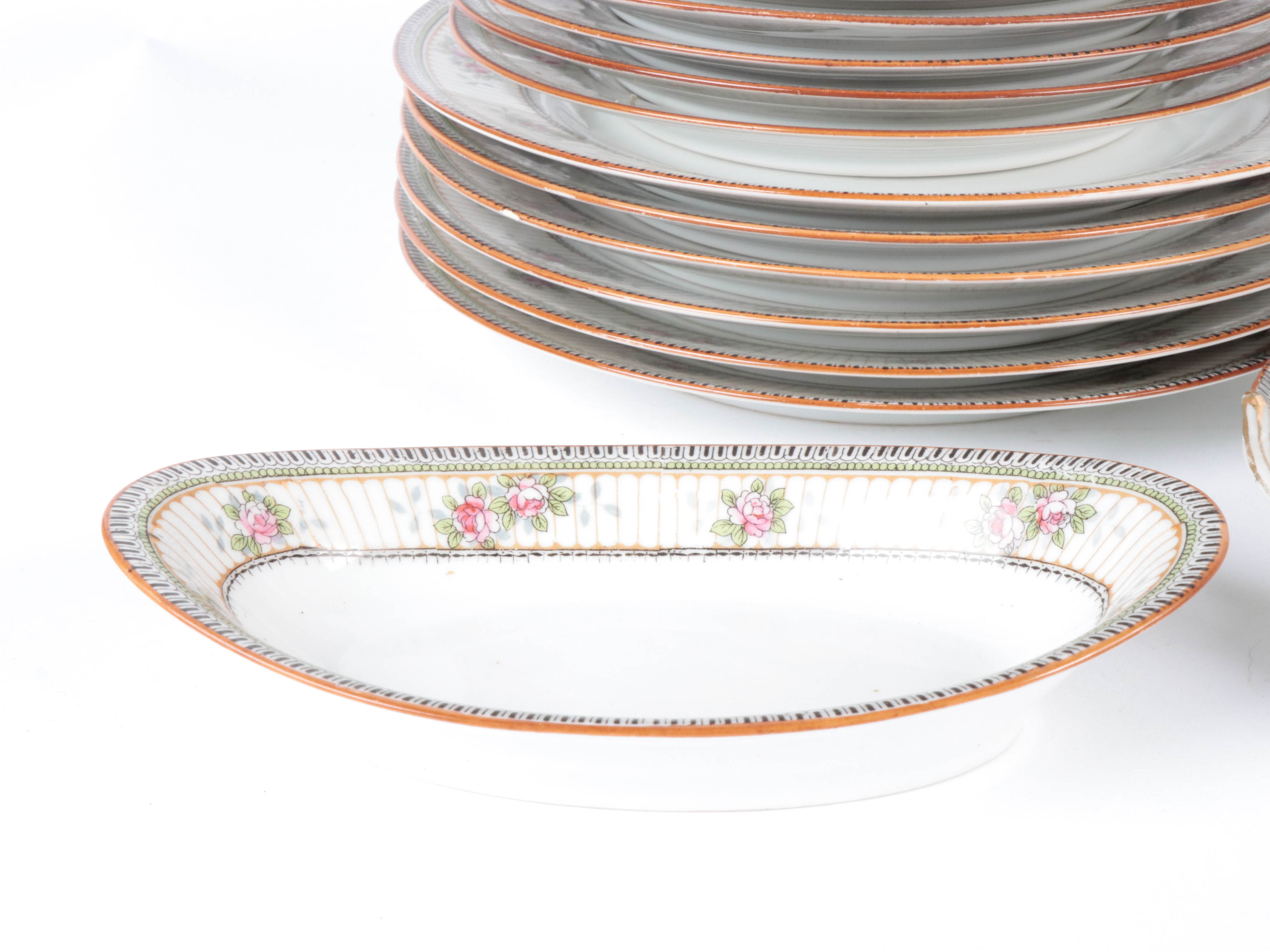 Morimura Brothers Noritake "Ormonde Bassett" Dinnerware