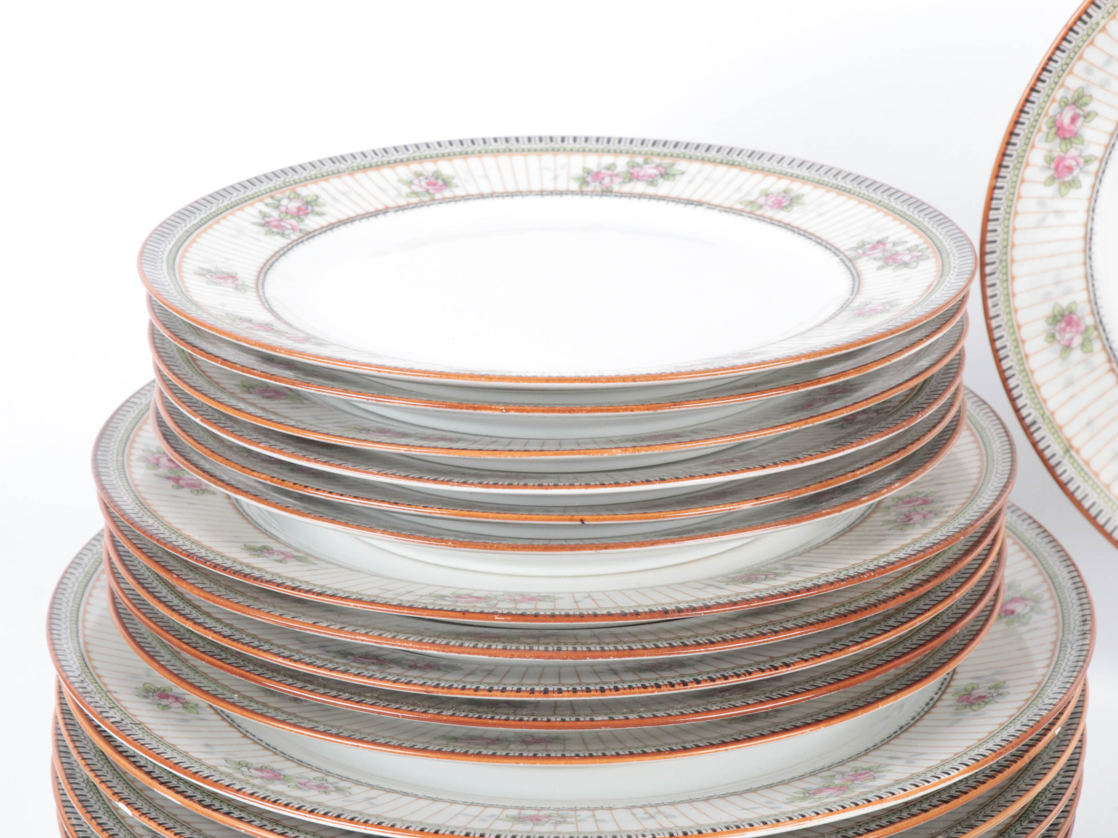 Morimura Brothers Noritake "Ormonde Bassett" Dinnerware