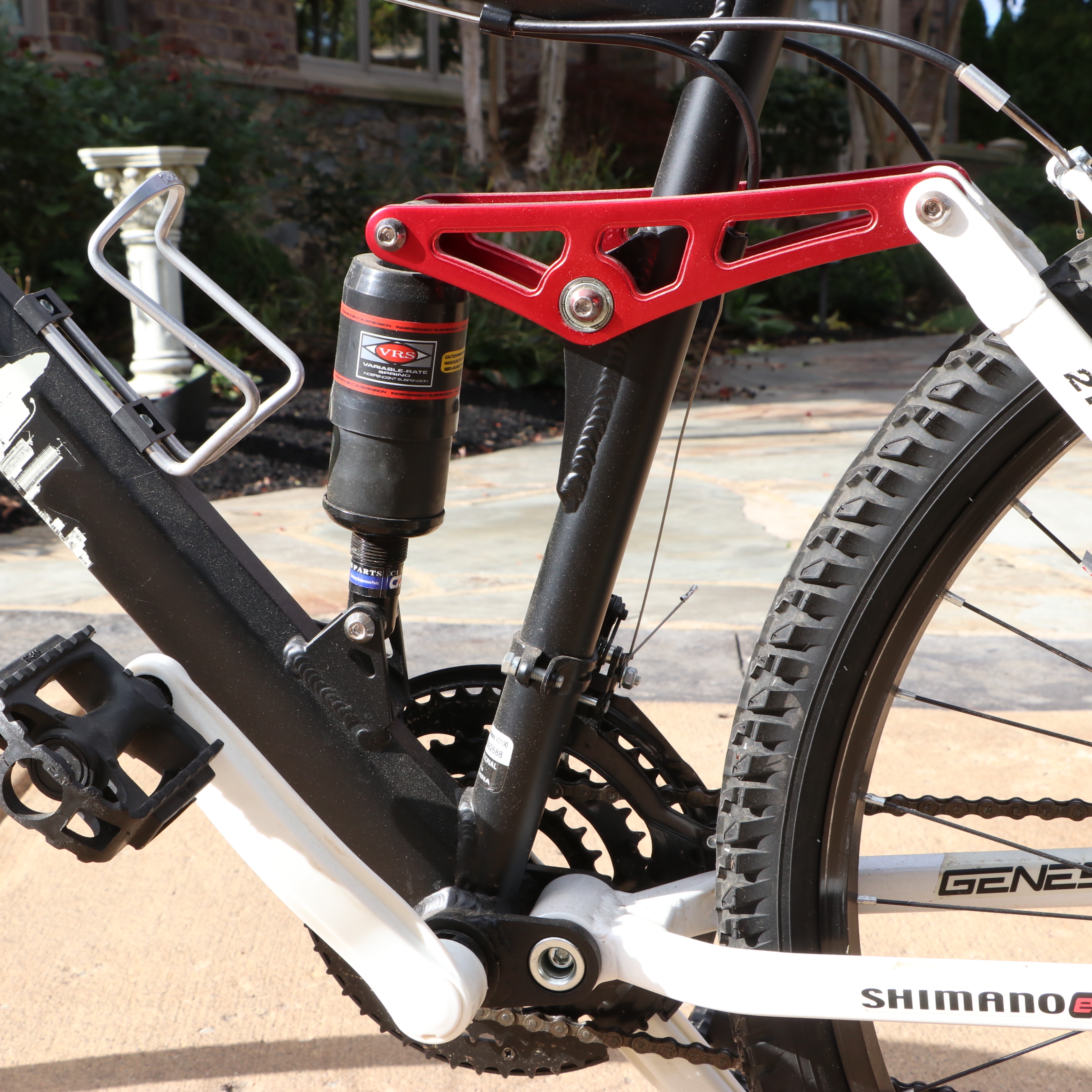 Genesis V2100 Men's Black Dual Suspension Mountain Bike