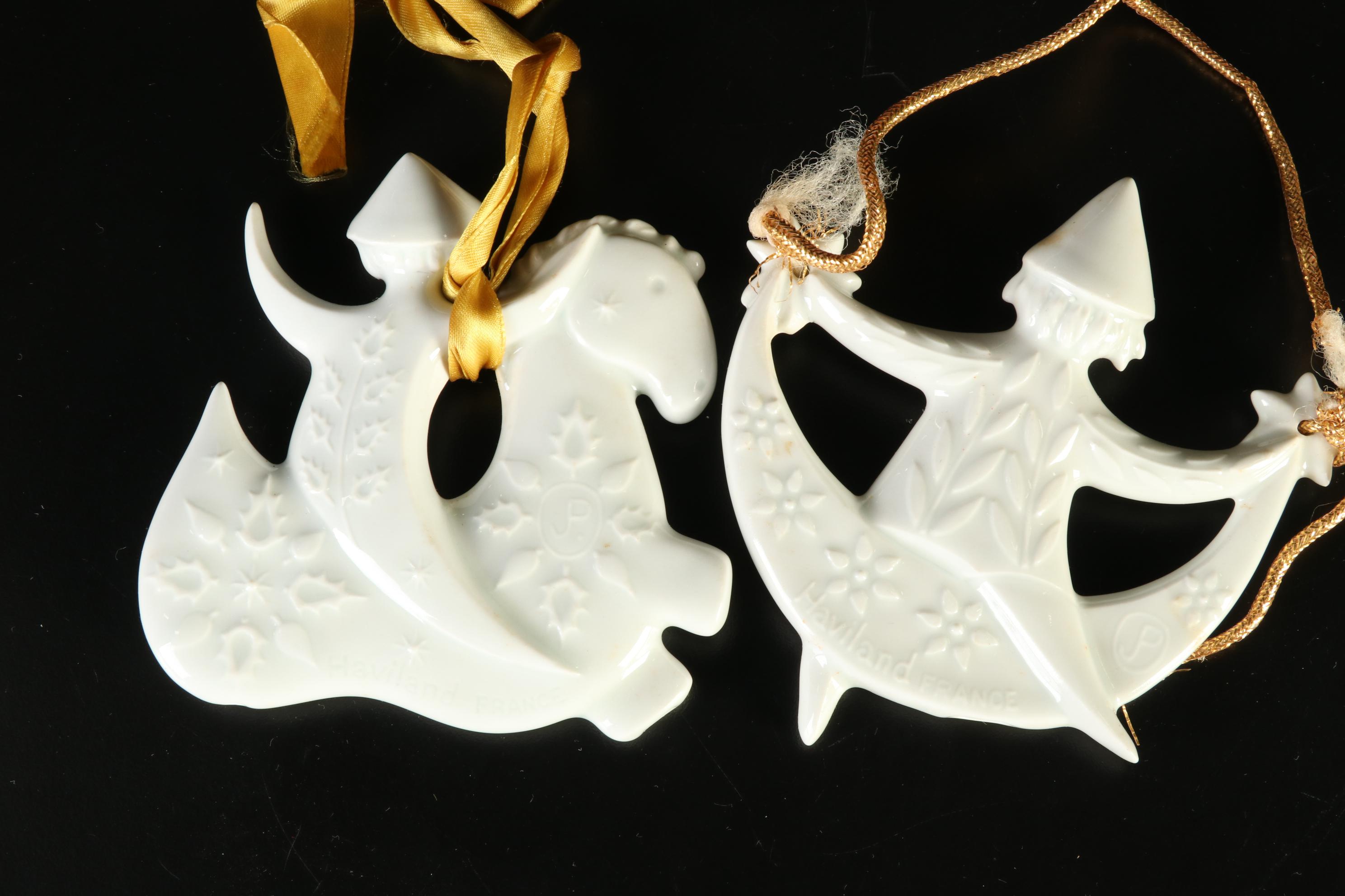 "Jean-Jacques Prolongeau" Haviland Ornaments