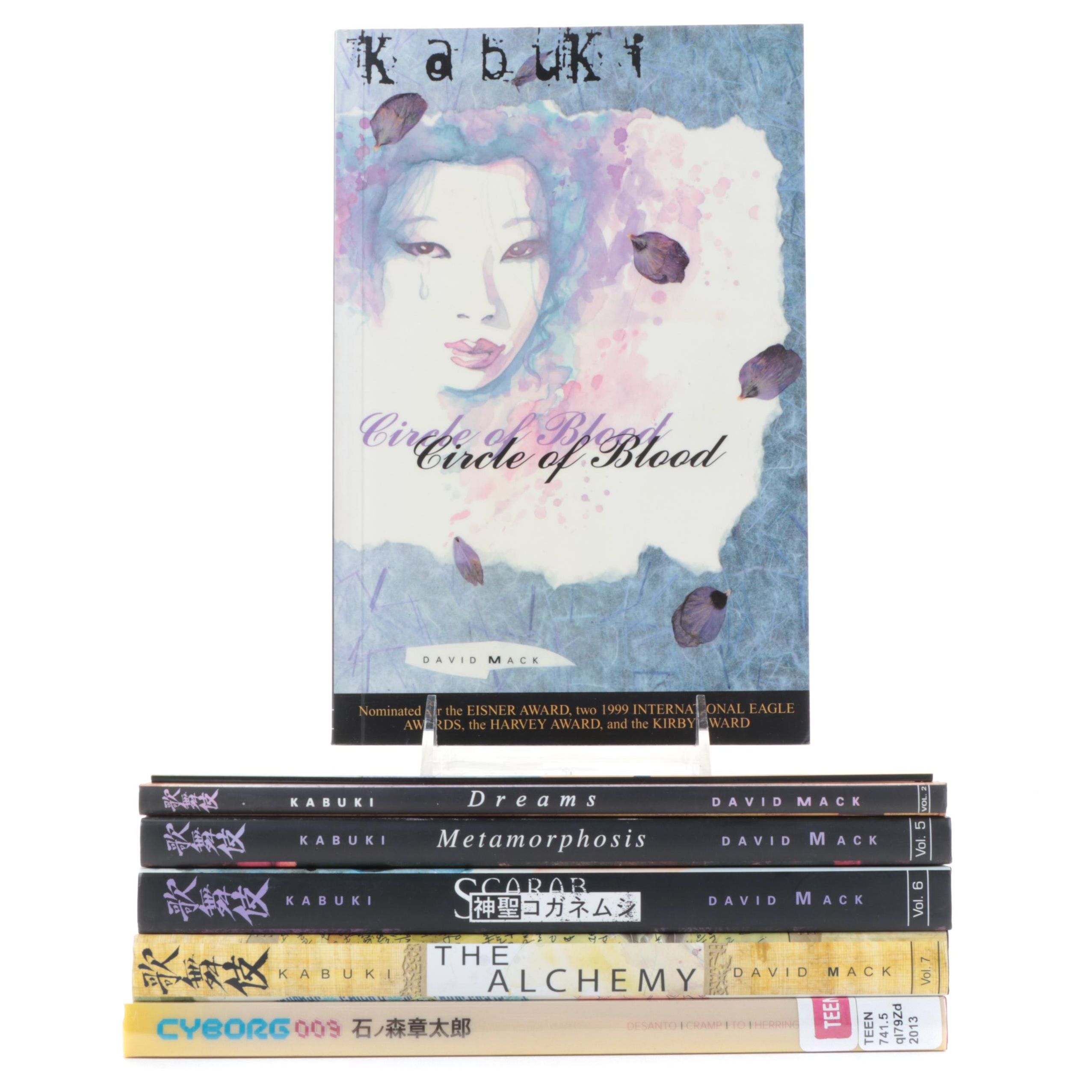 "Kabuki" Partial Set and "Cyborg 009" Graphic Novels, 2000–2013