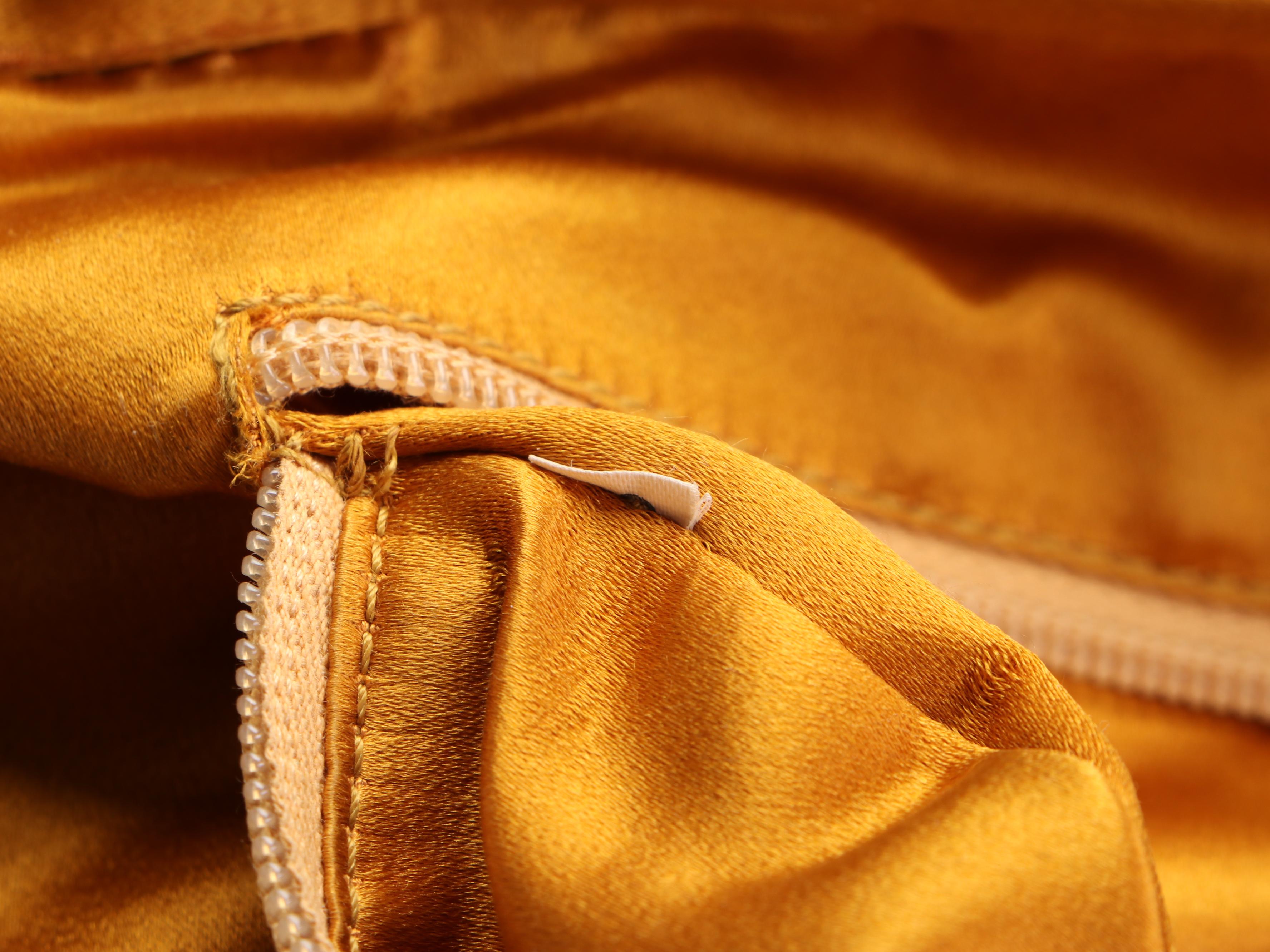 Prada Medium Boston Bag in Canvas with Orange Leather Trim