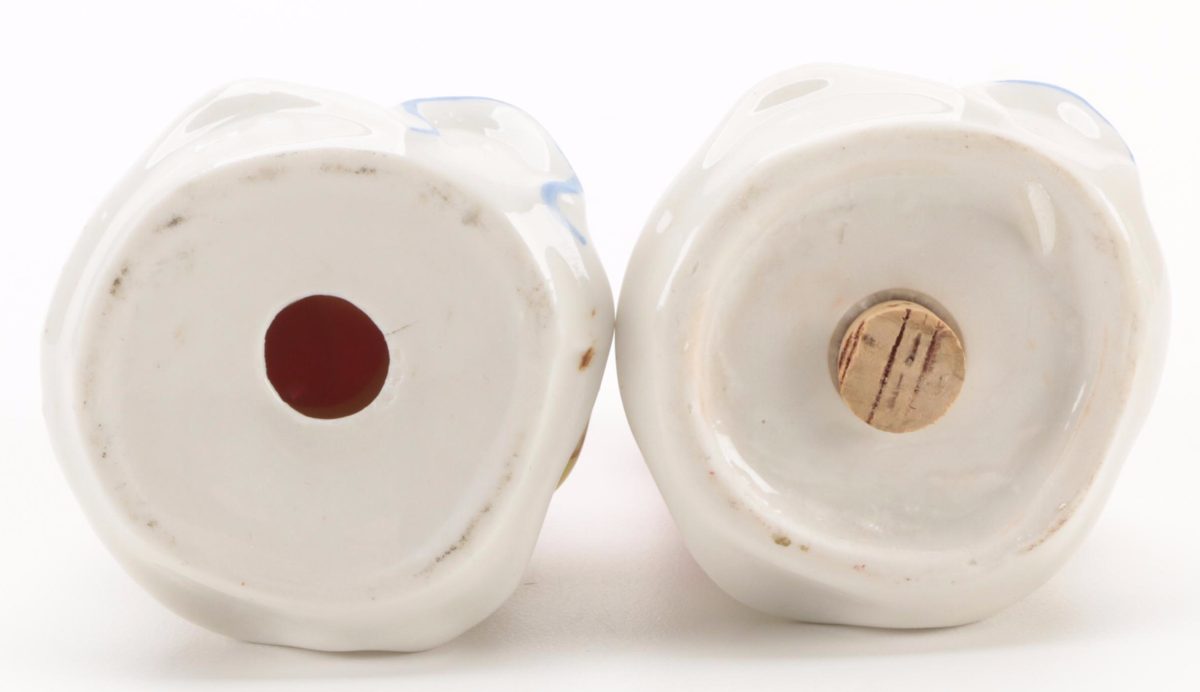 Hull Pottery "Little Red Riding Hood" Creamer and Shakers, Early to Mid 20th C.