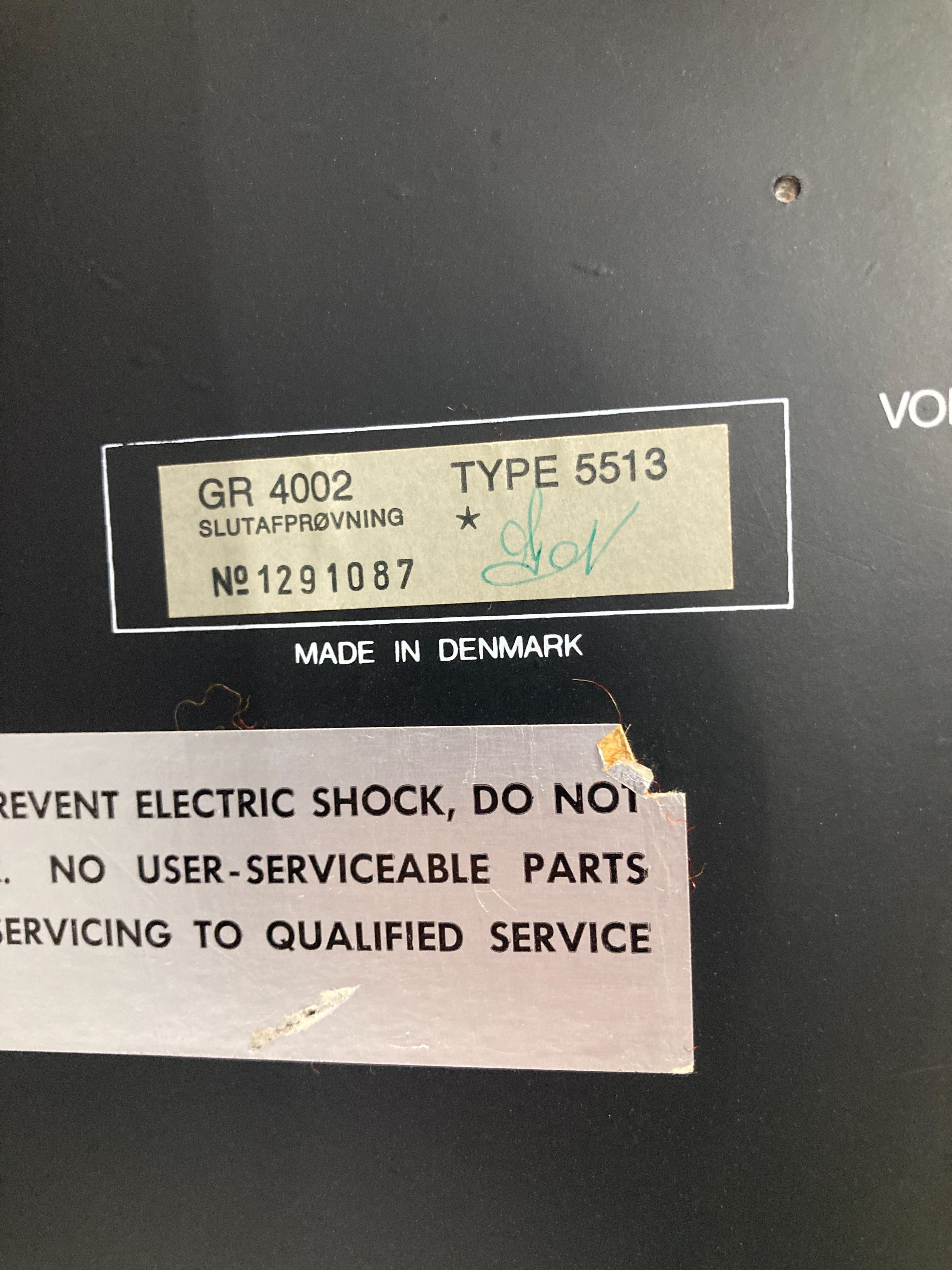 Bang & Olufsen Beogram 4002 Turntable