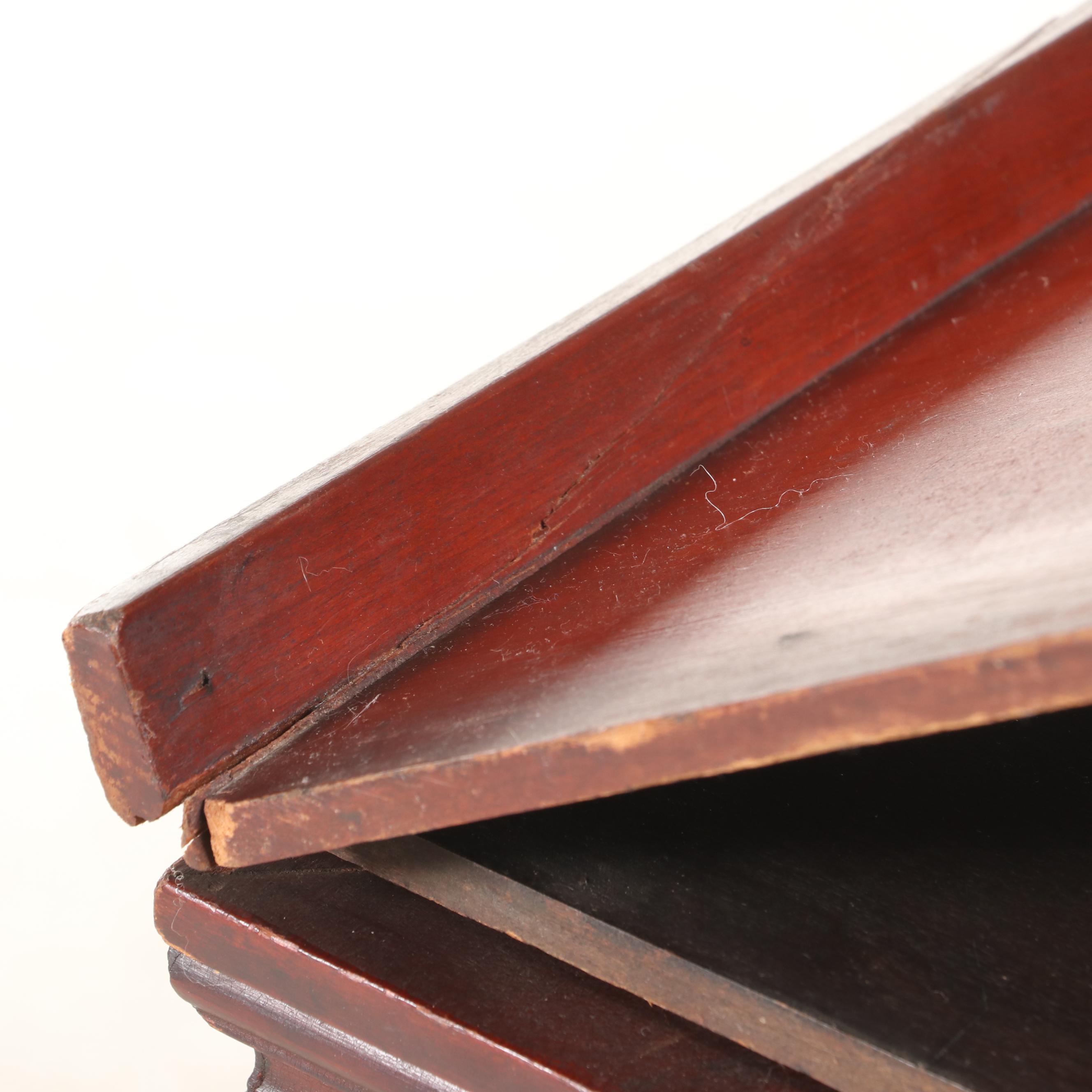 American Innovative Three-Tier Revolving Bookcase, circa 1900