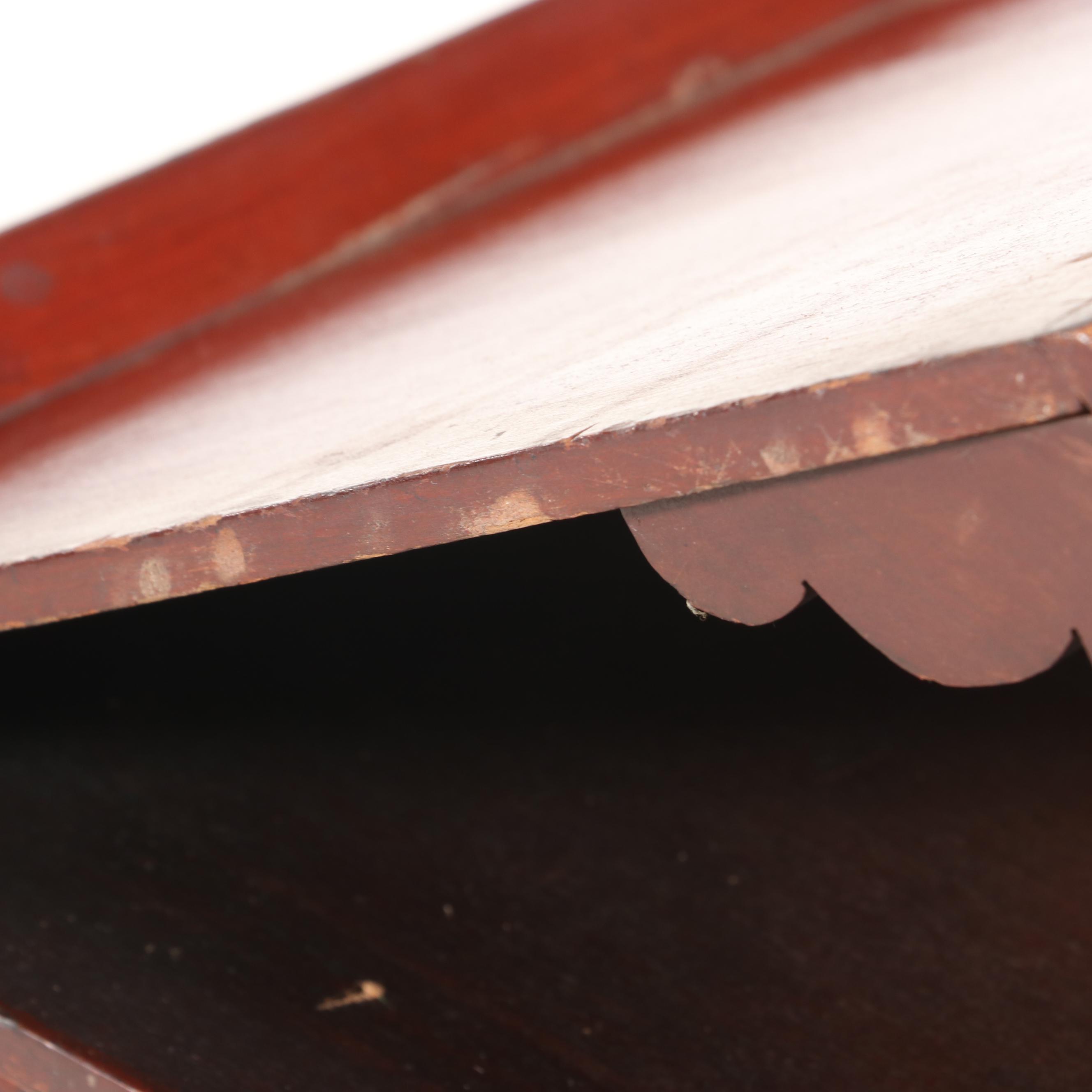 American Innovative Three-Tier Revolving Bookcase, circa 1900