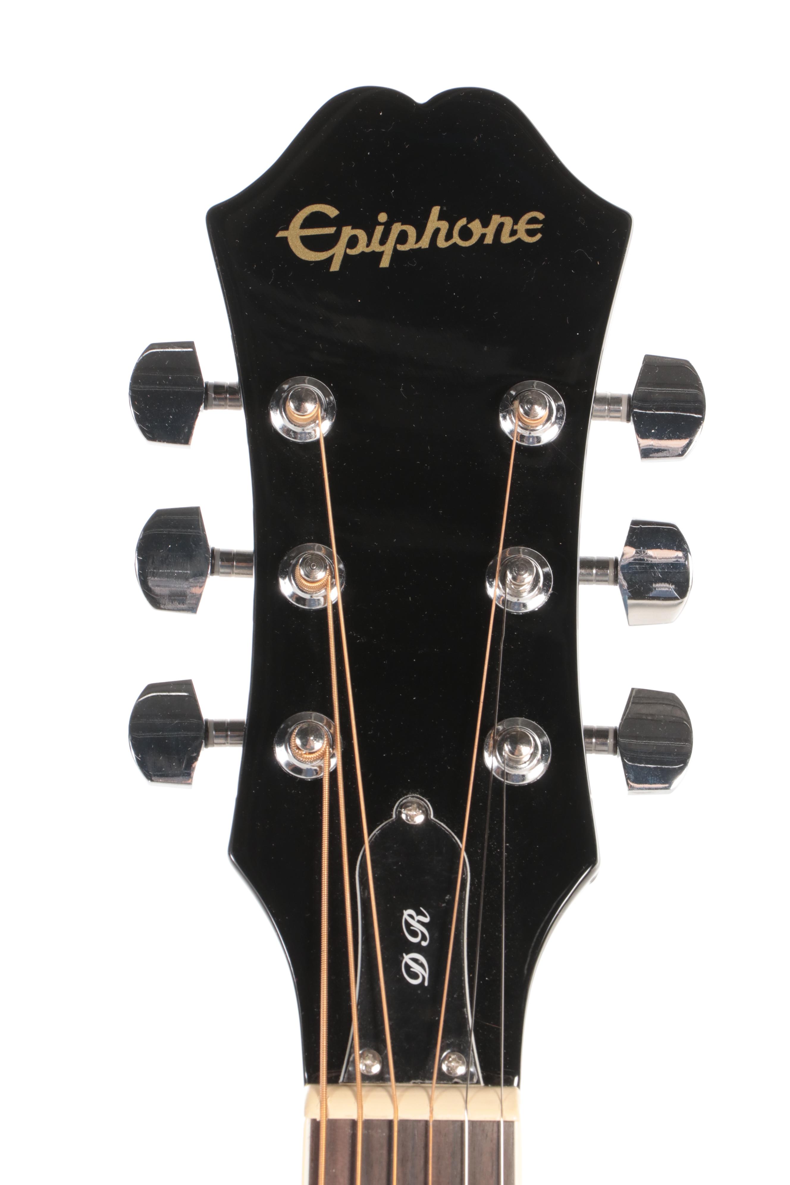 Brandy Clark and Tift Merritt Signed Epiphone Dreadnought Acoustic Guitar