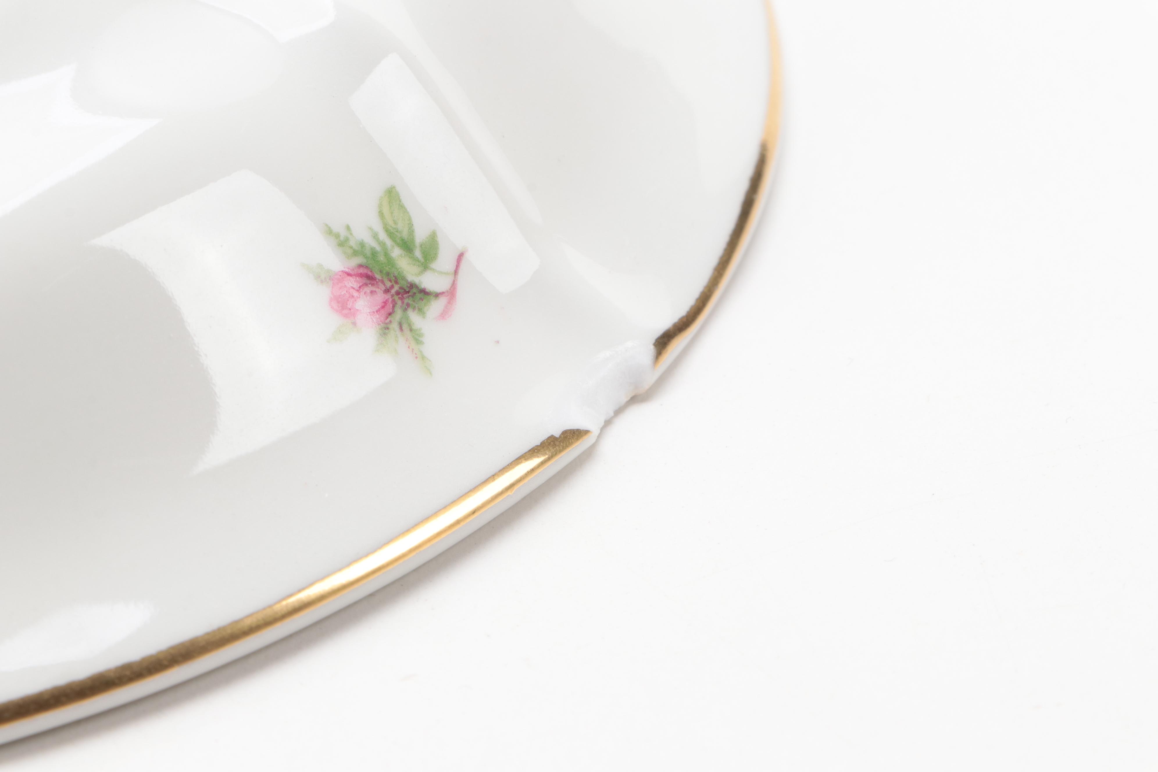 Edelstein "Maria Theresia" Porcelain Tureen and Platter, Mid-20th Century