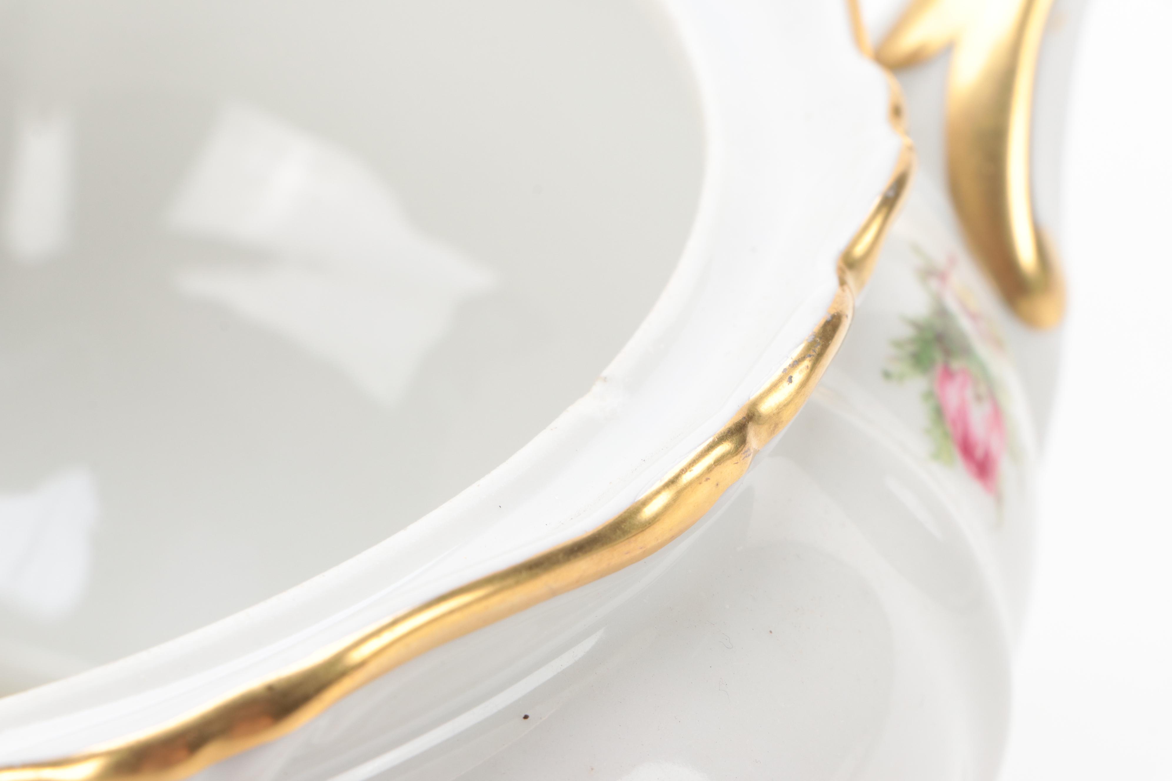 Edelstein "Maria Theresia" Porcelain Tureen and Platter, Mid-20th Century