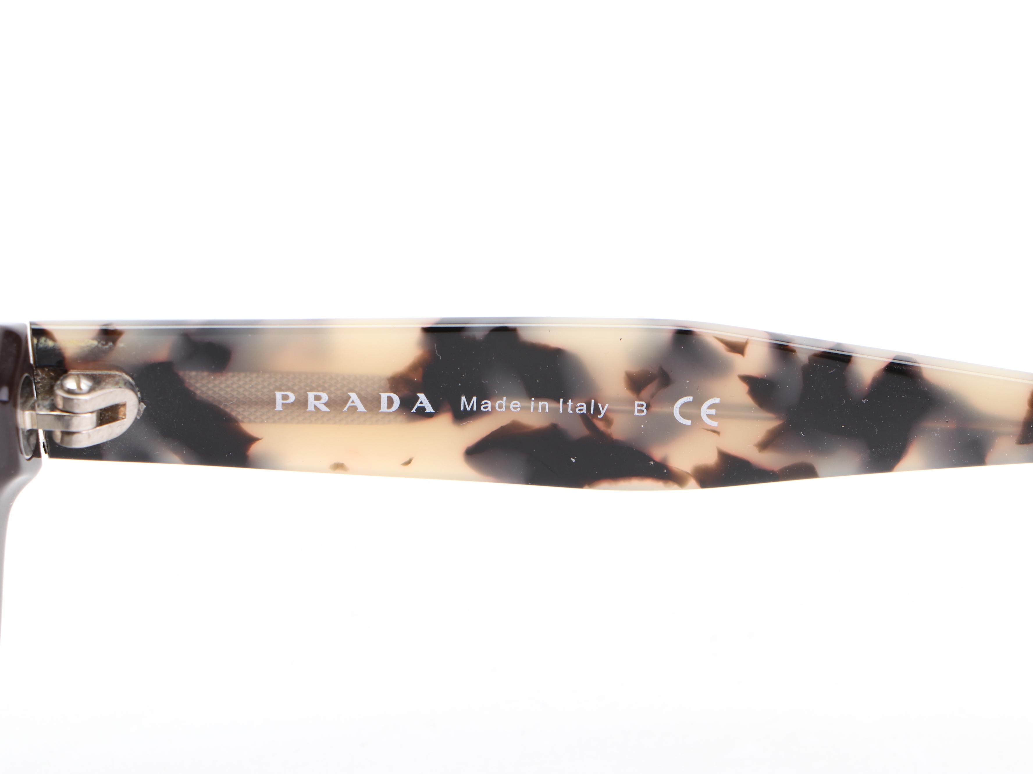 Prada Journal SPR06Q Round Sunglasses