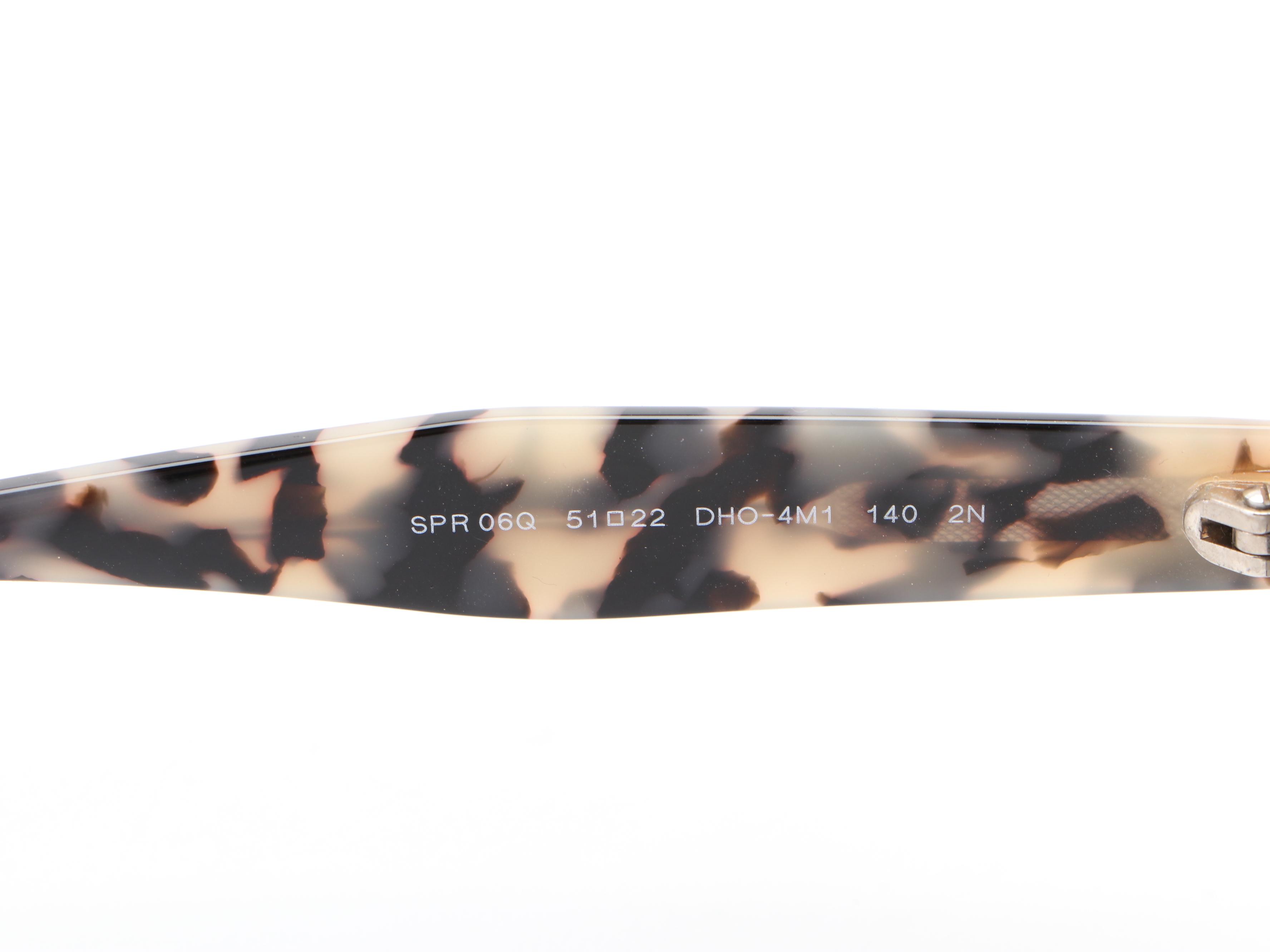 Prada Journal SPR06Q Round Sunglasses