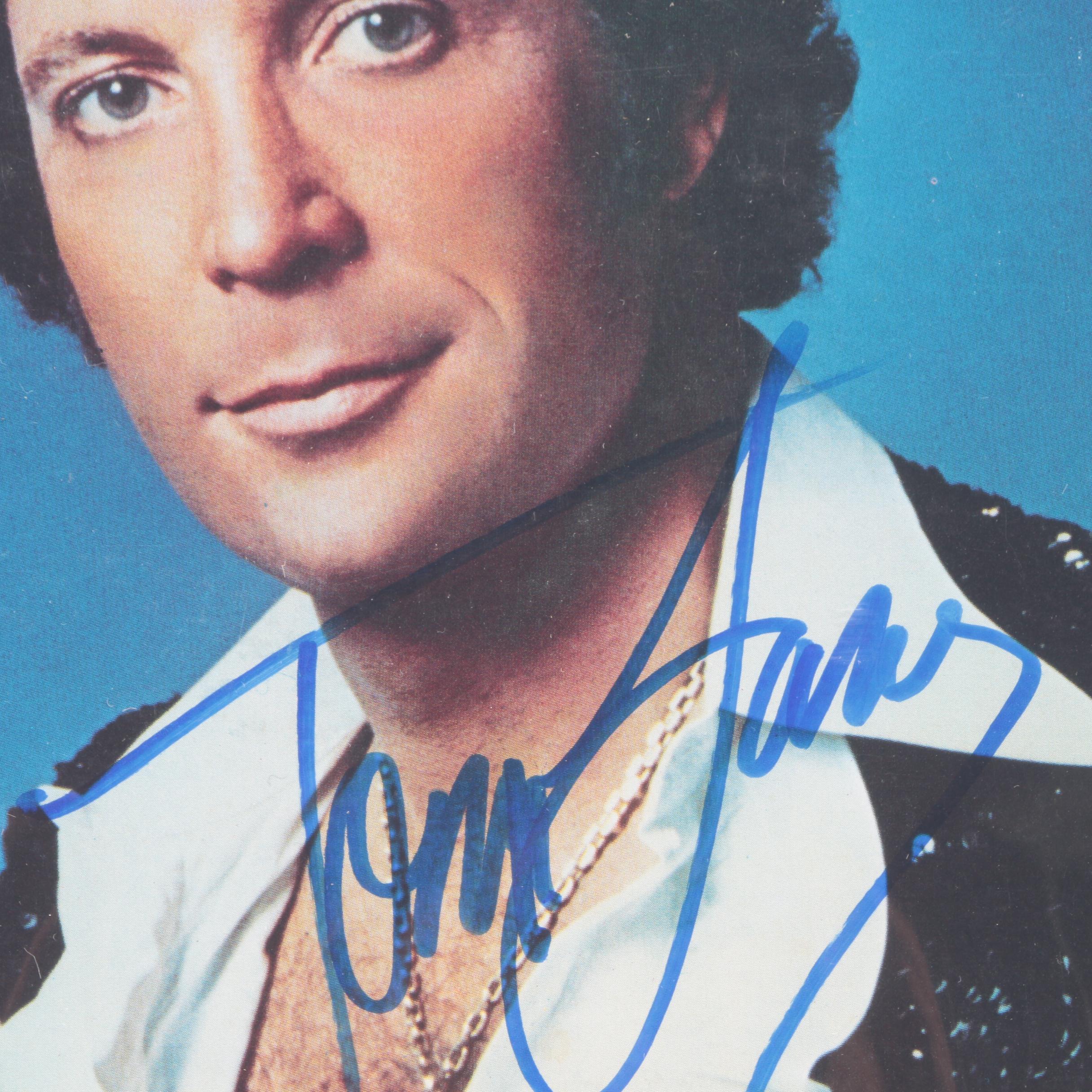 Tom Jones, Liza Minnelli, Lynda Carter, Other Signed Vinyl LP Records