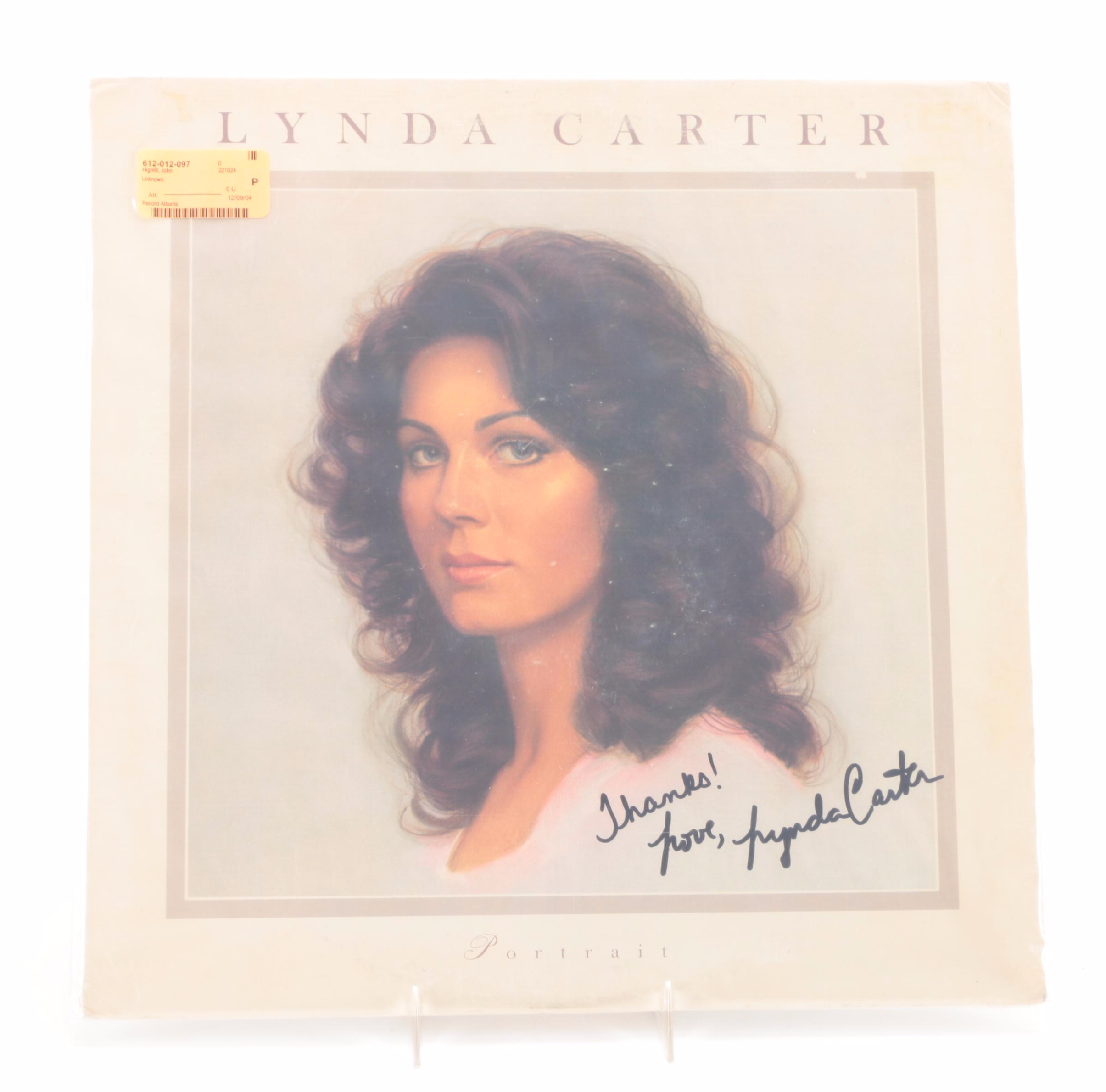 Tom Jones, Liza Minnelli, Lynda Carter, Other Signed Vinyl LP Records