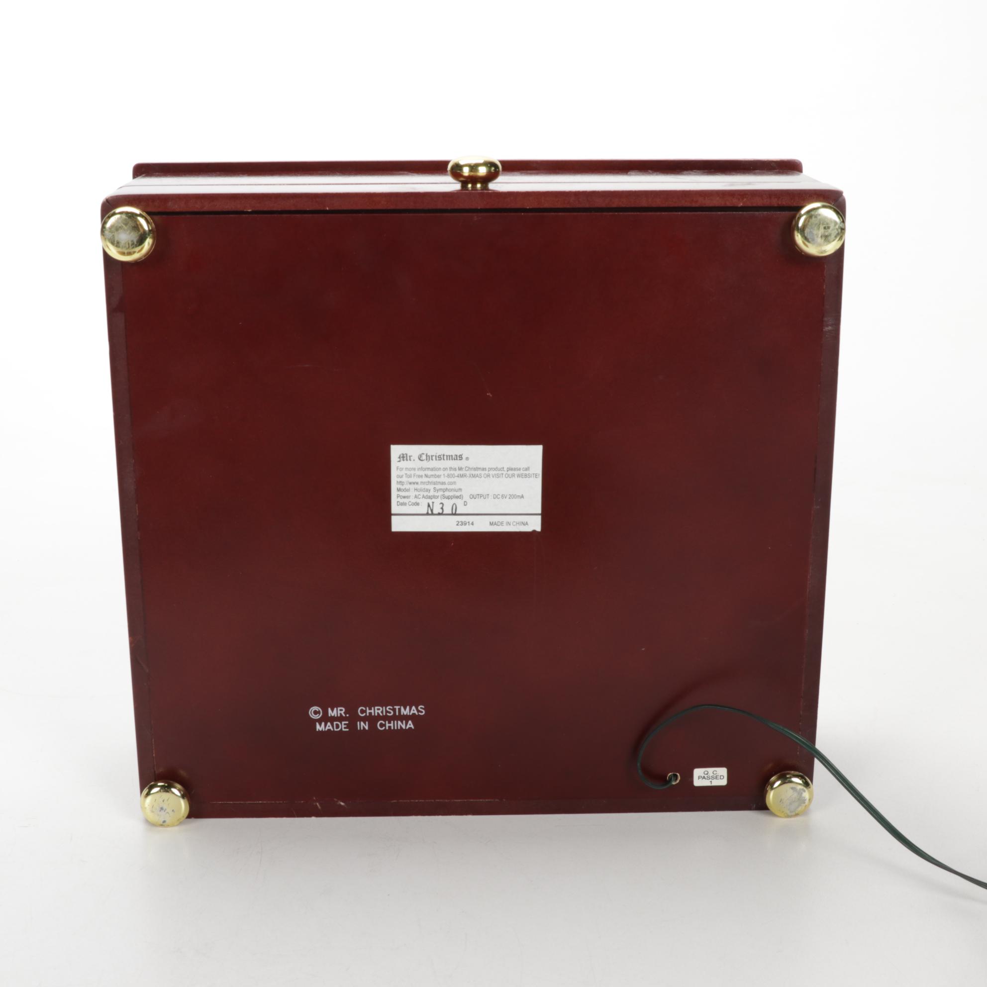 Mr. Christmas "Holiday Symphonium" Electric Music Box