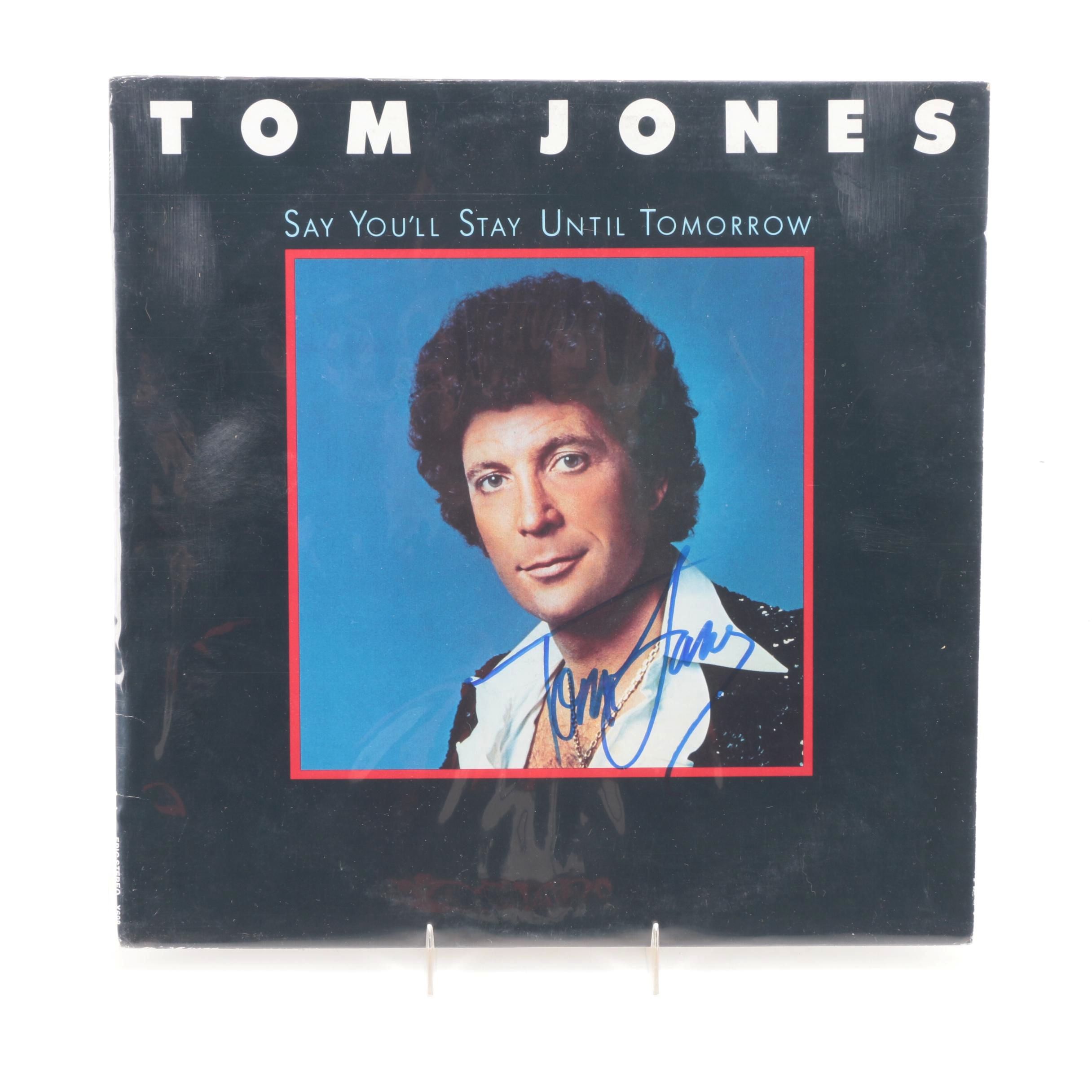 Tom Jones, Liza Minnelli, Lynda Carter, Other Signed Vinyl LP Records