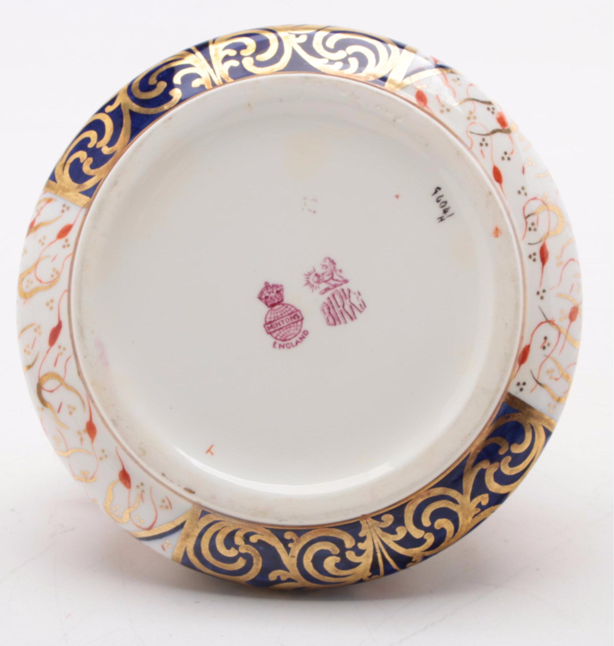 Minton "Imari" Porcelain Creamer and Sugar, Early 20th Century