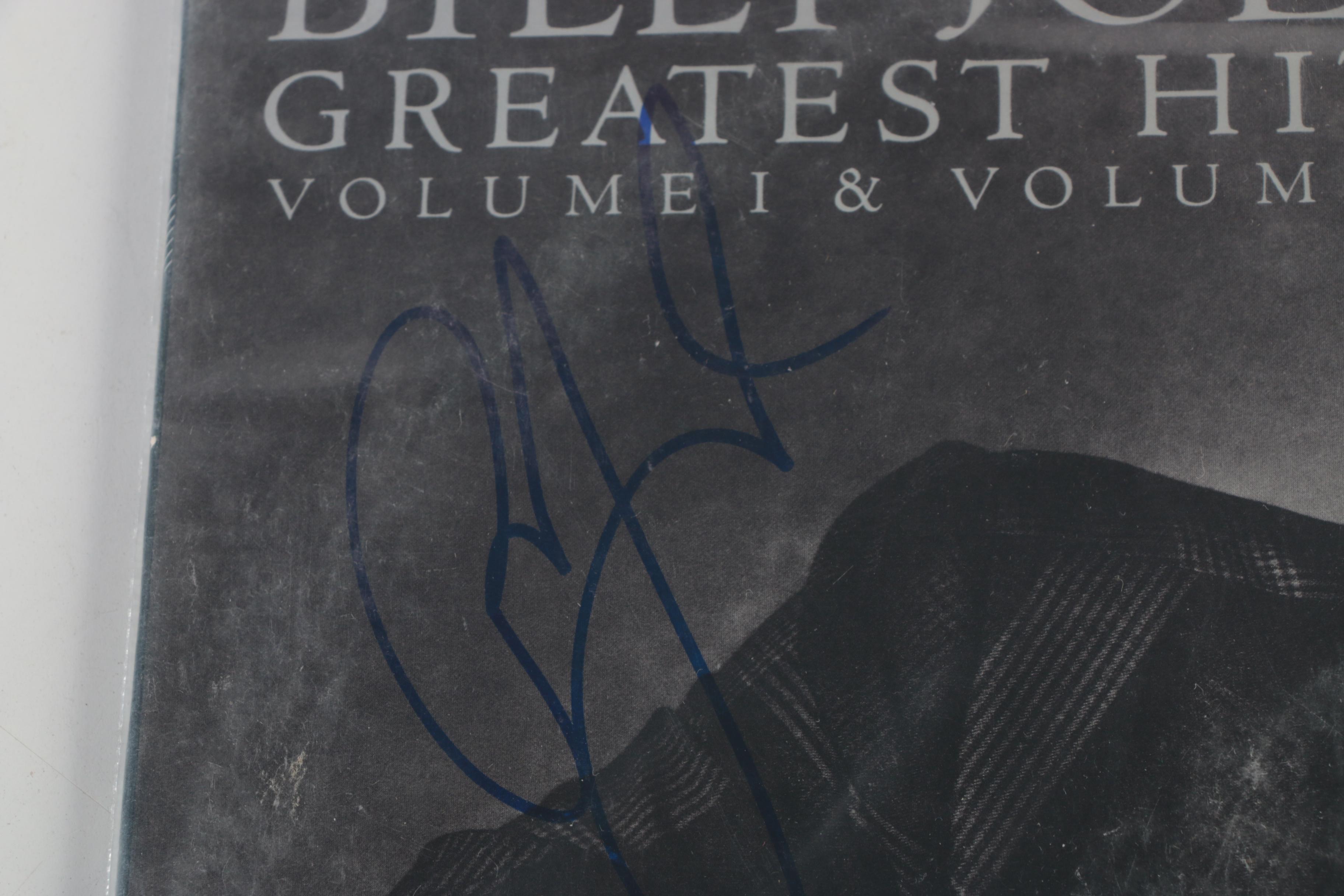 Billy Joel, Darius Rucker, Stryper, Other Signed LP Record Covers with COAs