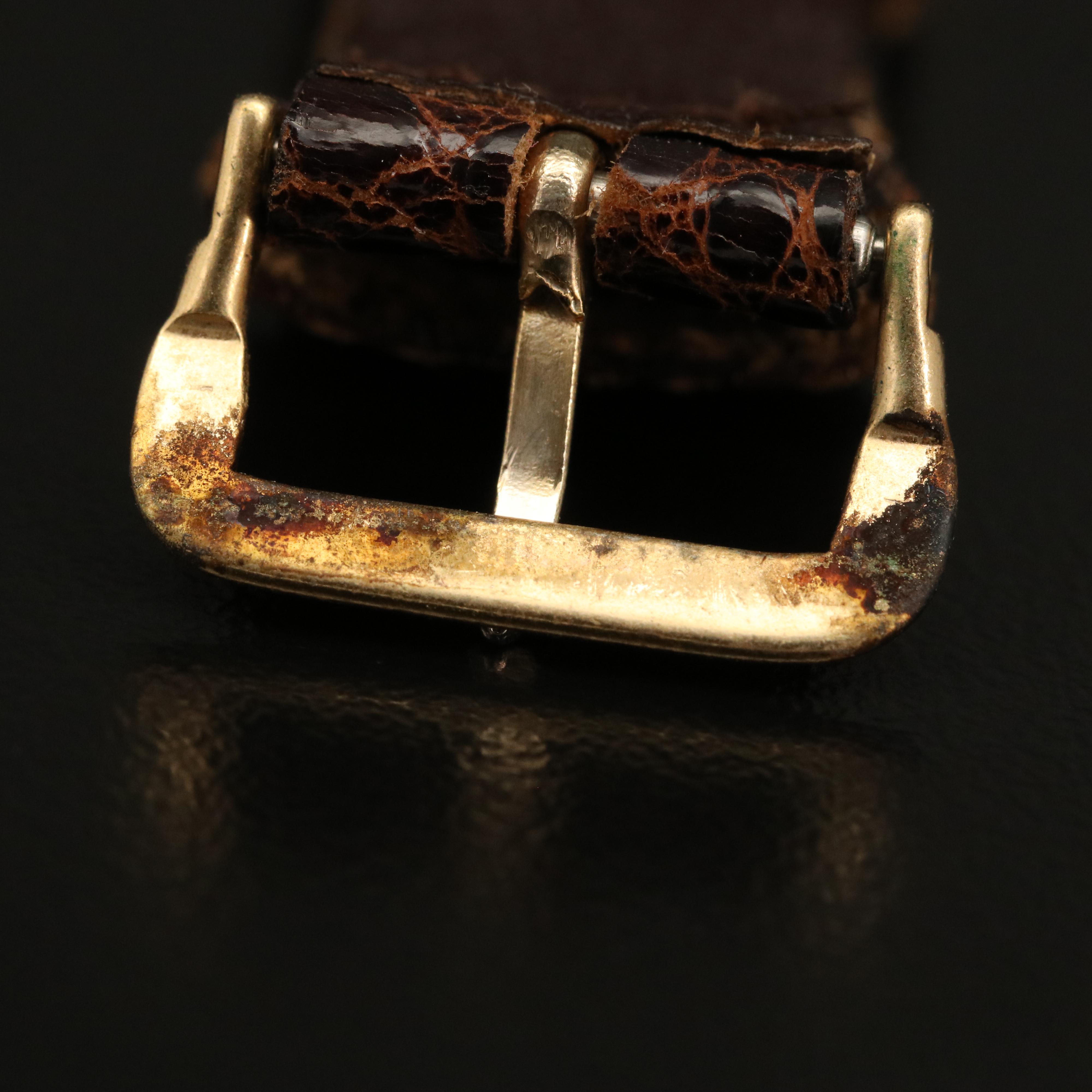 1934 Waltham 14K Yellow Gold Stem Wind Watch