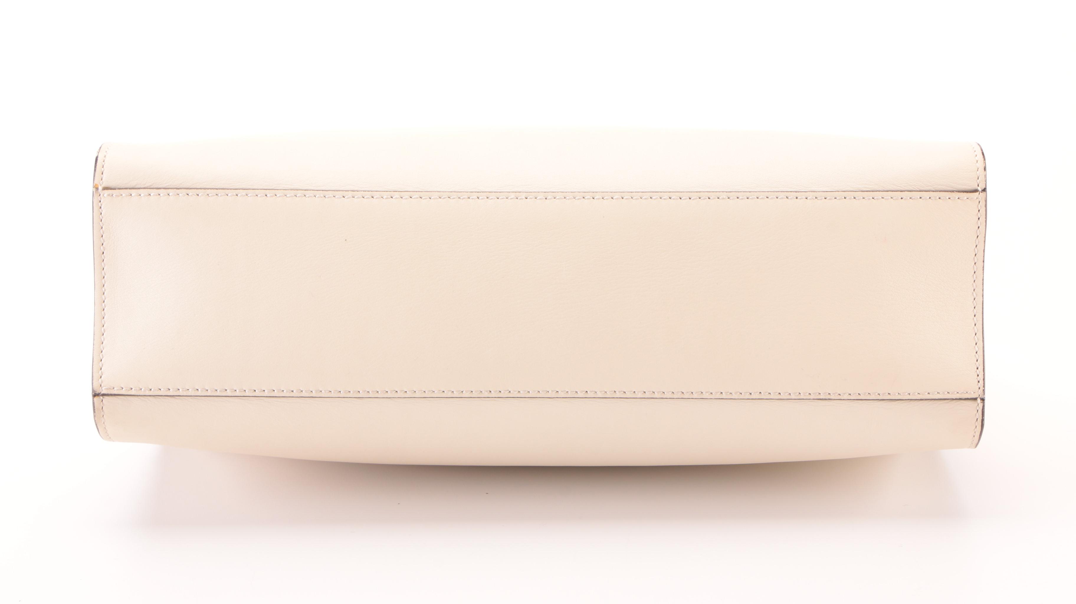 Gucci Japan Exclusive Marmont Ribbon Tote in White Leather