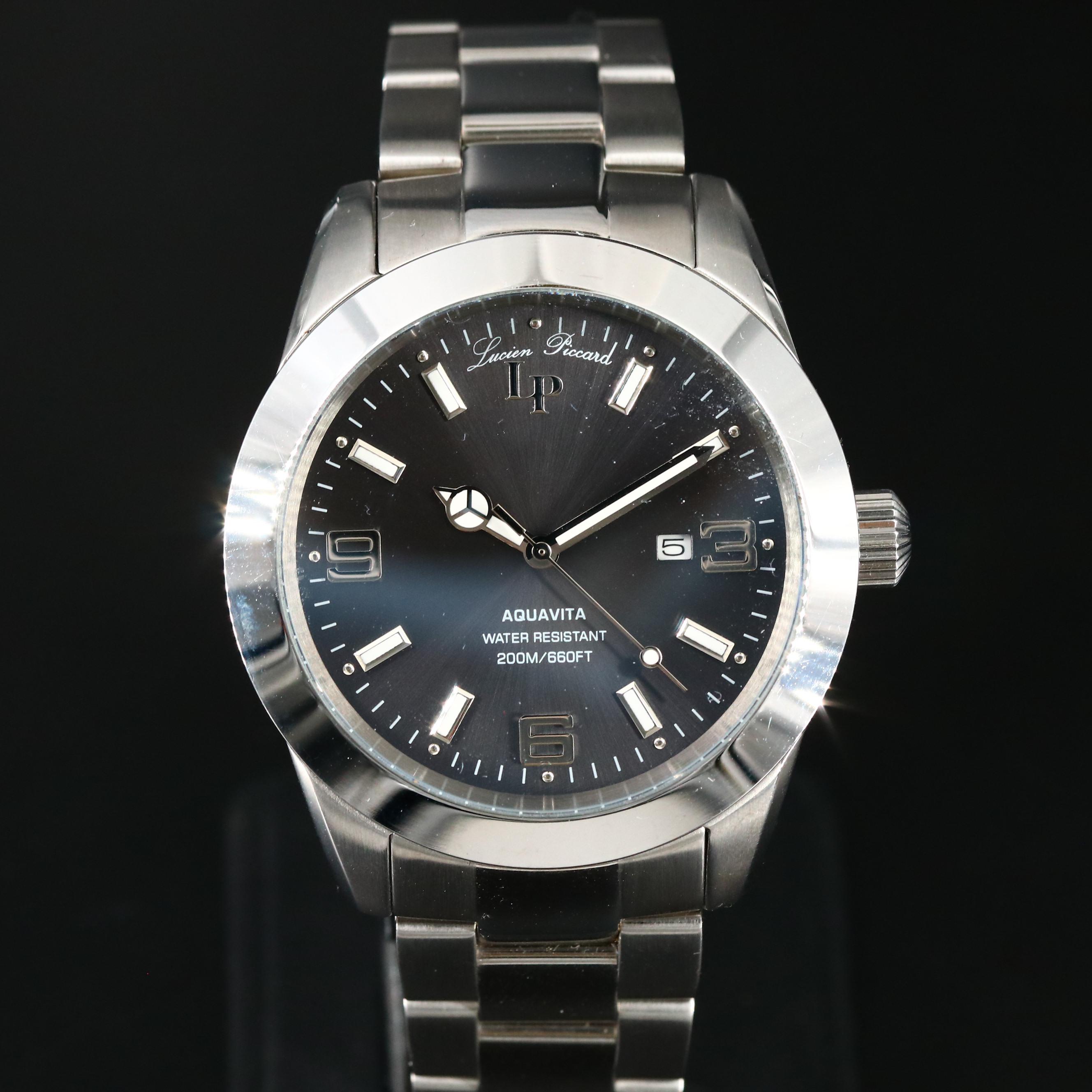 Lucien Piccard Aquauista Stainless Steel Watch