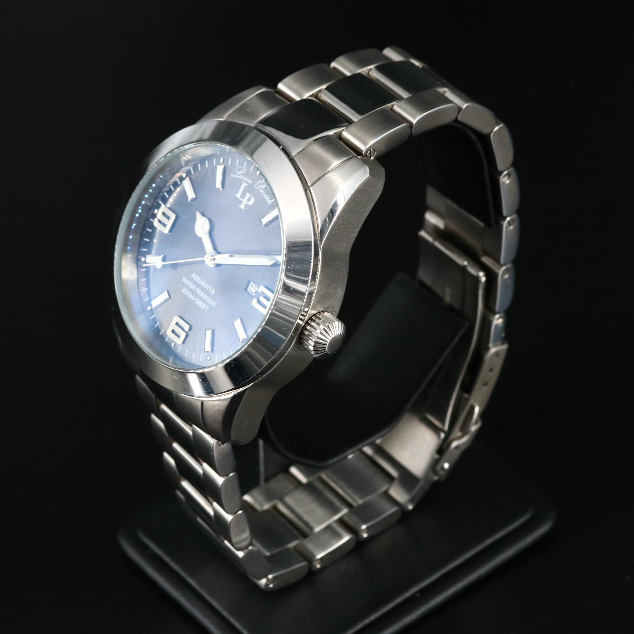Lucien Piccard Aquauista Stainless Steel Watch