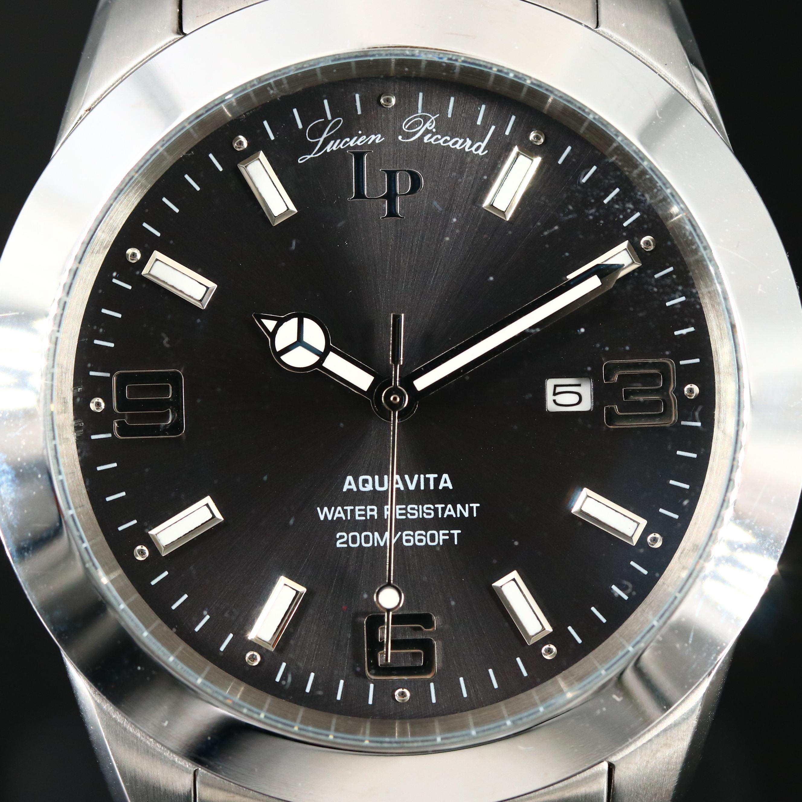 Lucien Piccard Aquauista Stainless Steel Watch